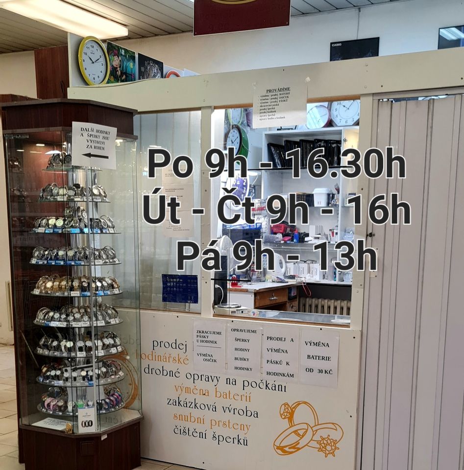 Zlatnictví, hodinářství MK foto 2