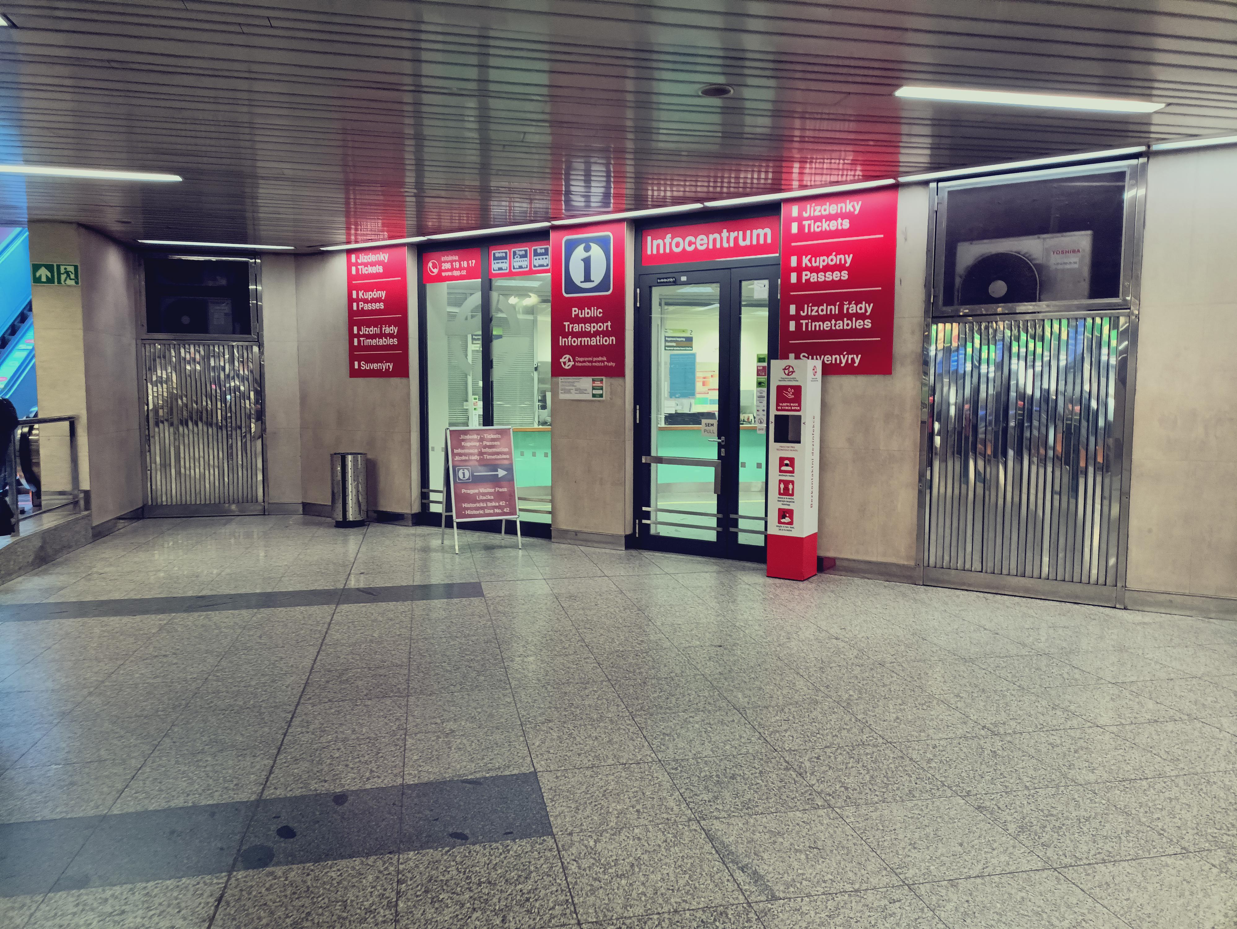 Dopravní podnik hl. m. Prahy – Infocentrum Nádraží Veleslavín foto 2