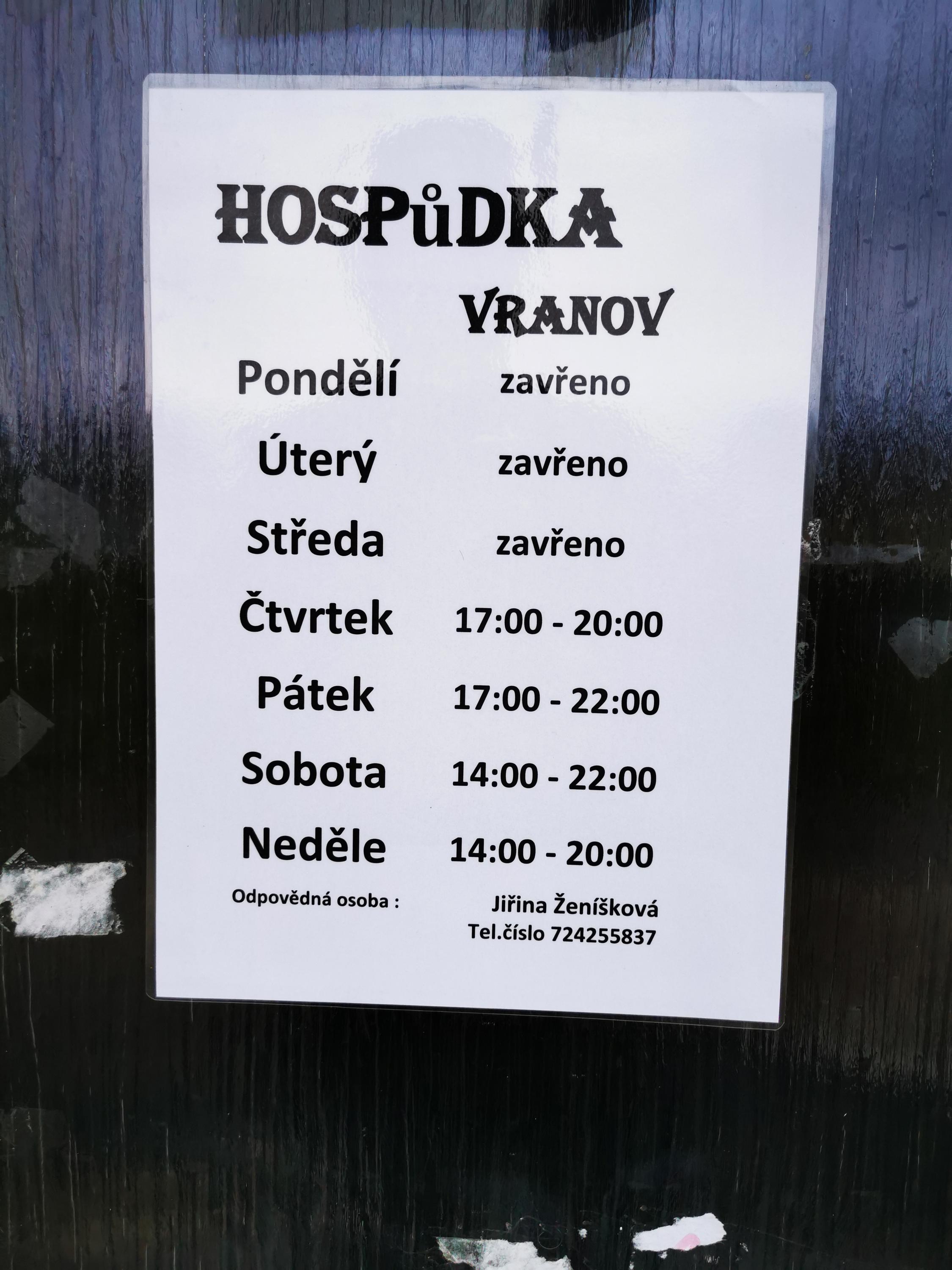 Restaurace Vranov foto 5