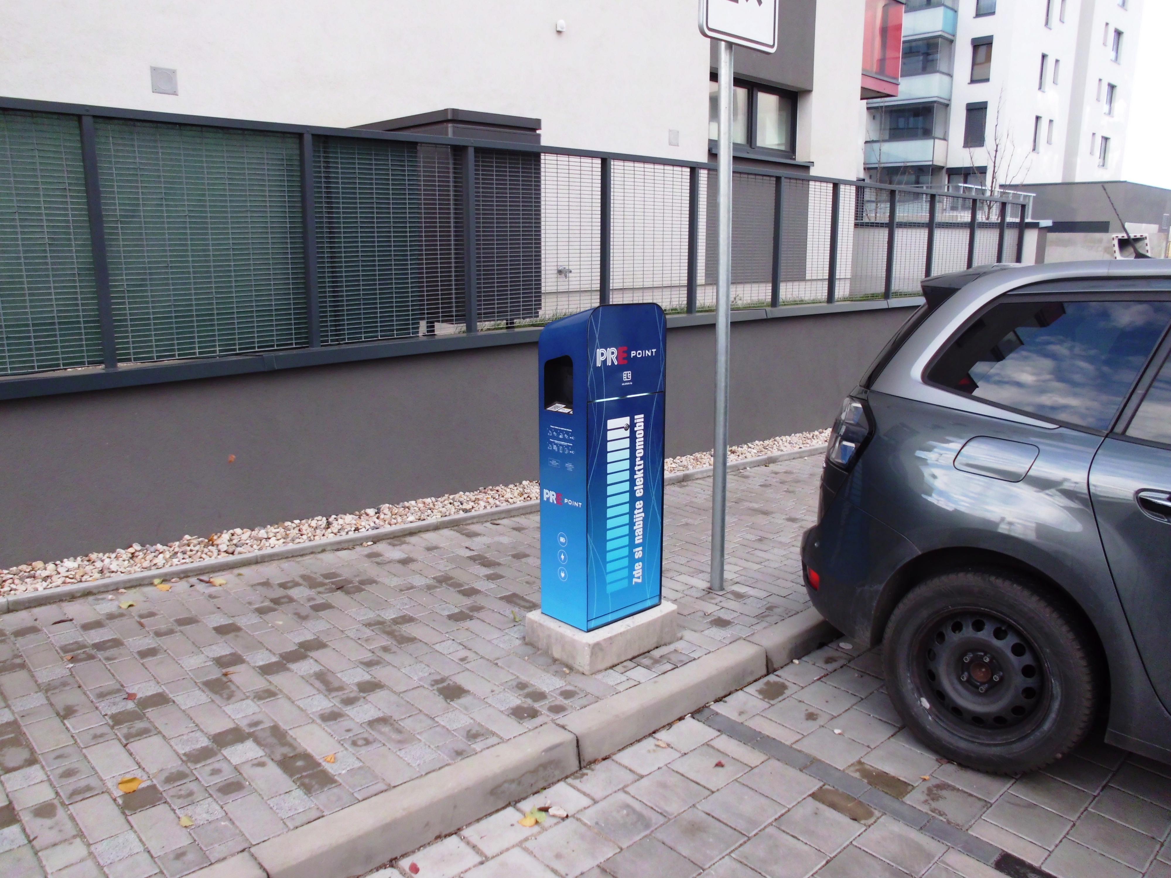 PREpoint - nabíjecí stanice PRE