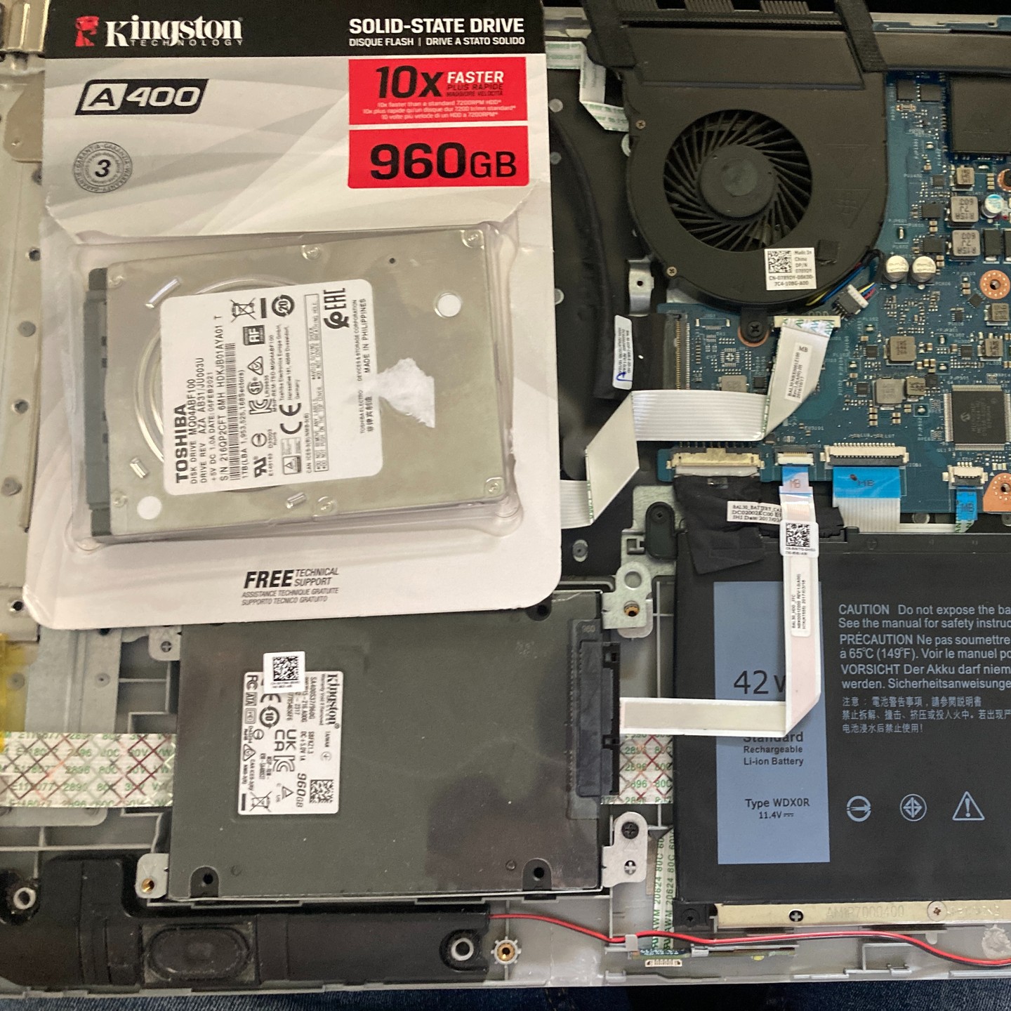 Zvýšení rychlosti notebooku instalací SSD disku