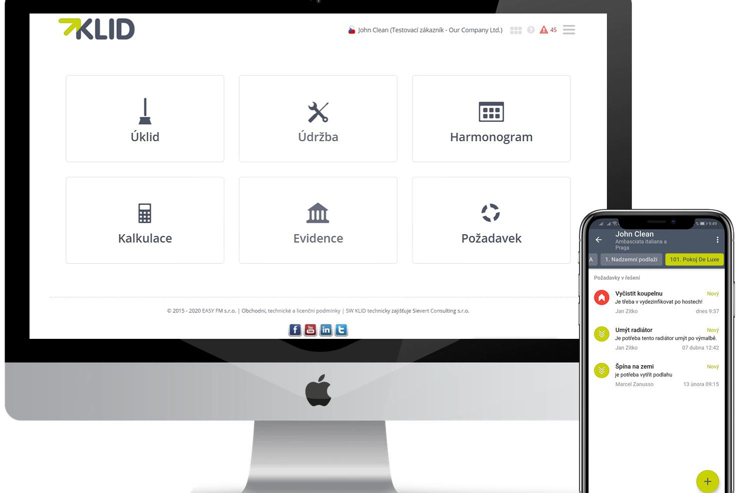 Vyzkoušejte zdarma náš software SW KLID