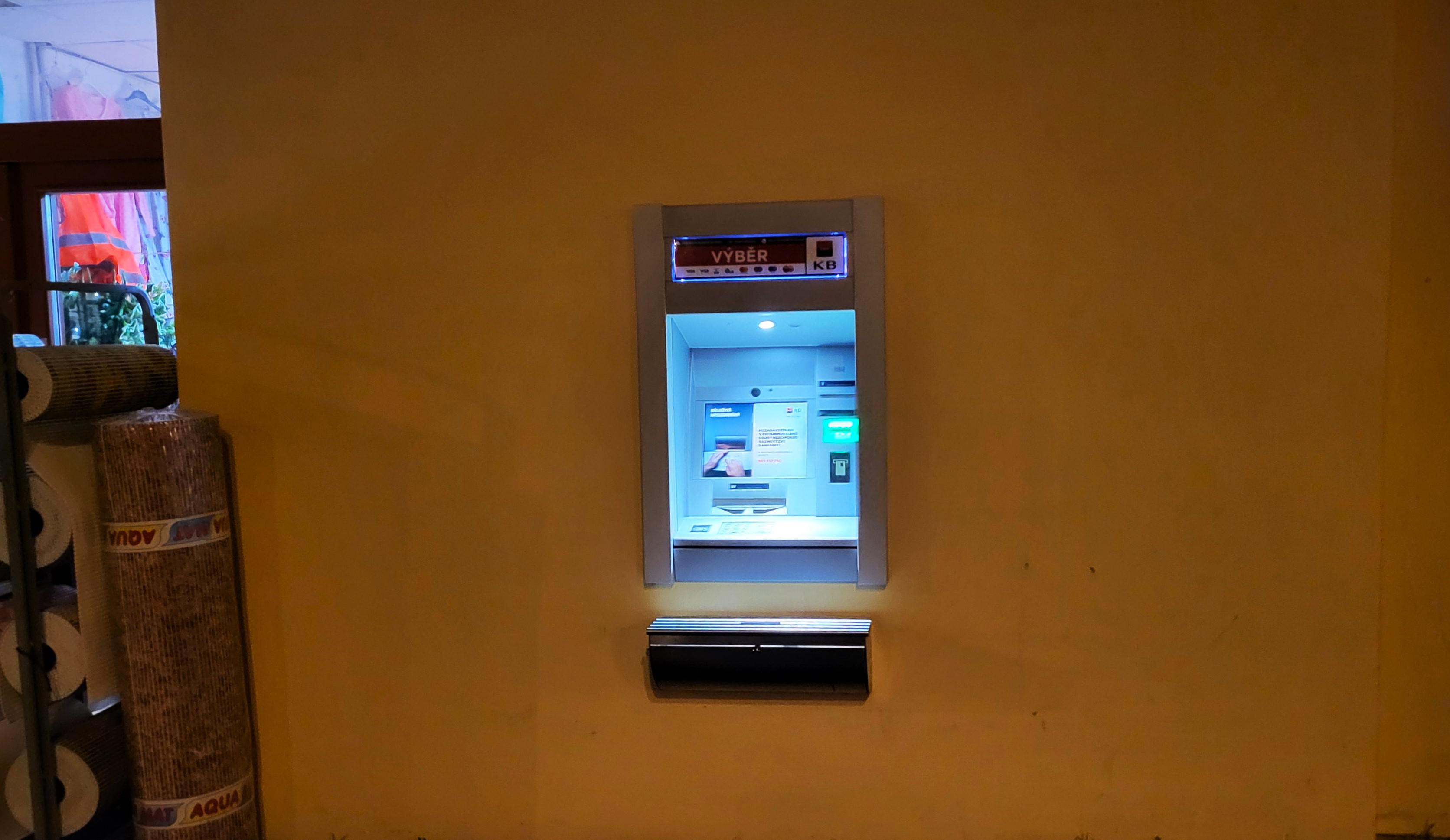 Bankomat Komerční banky