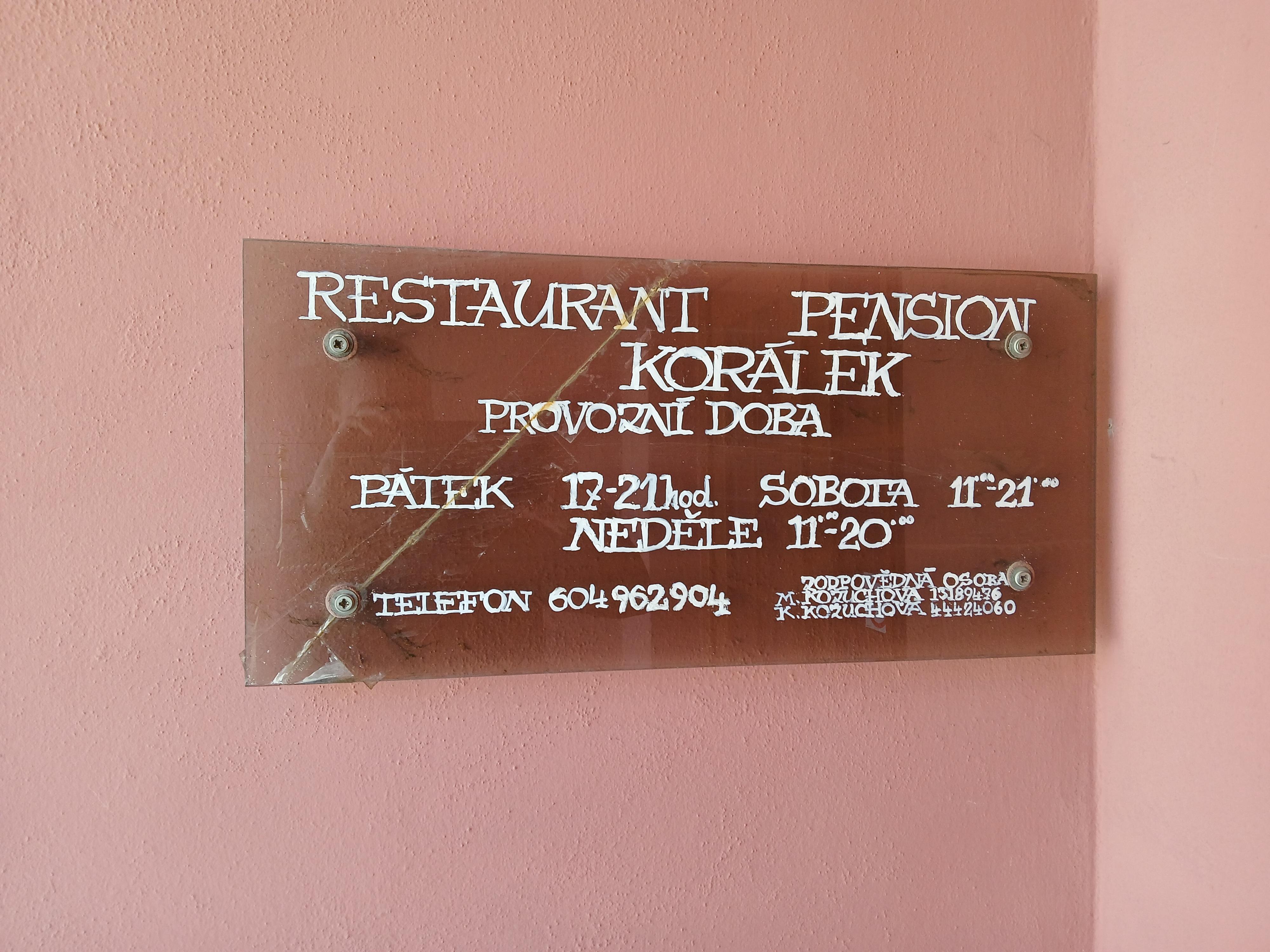 Restaurant Korálek foto 3