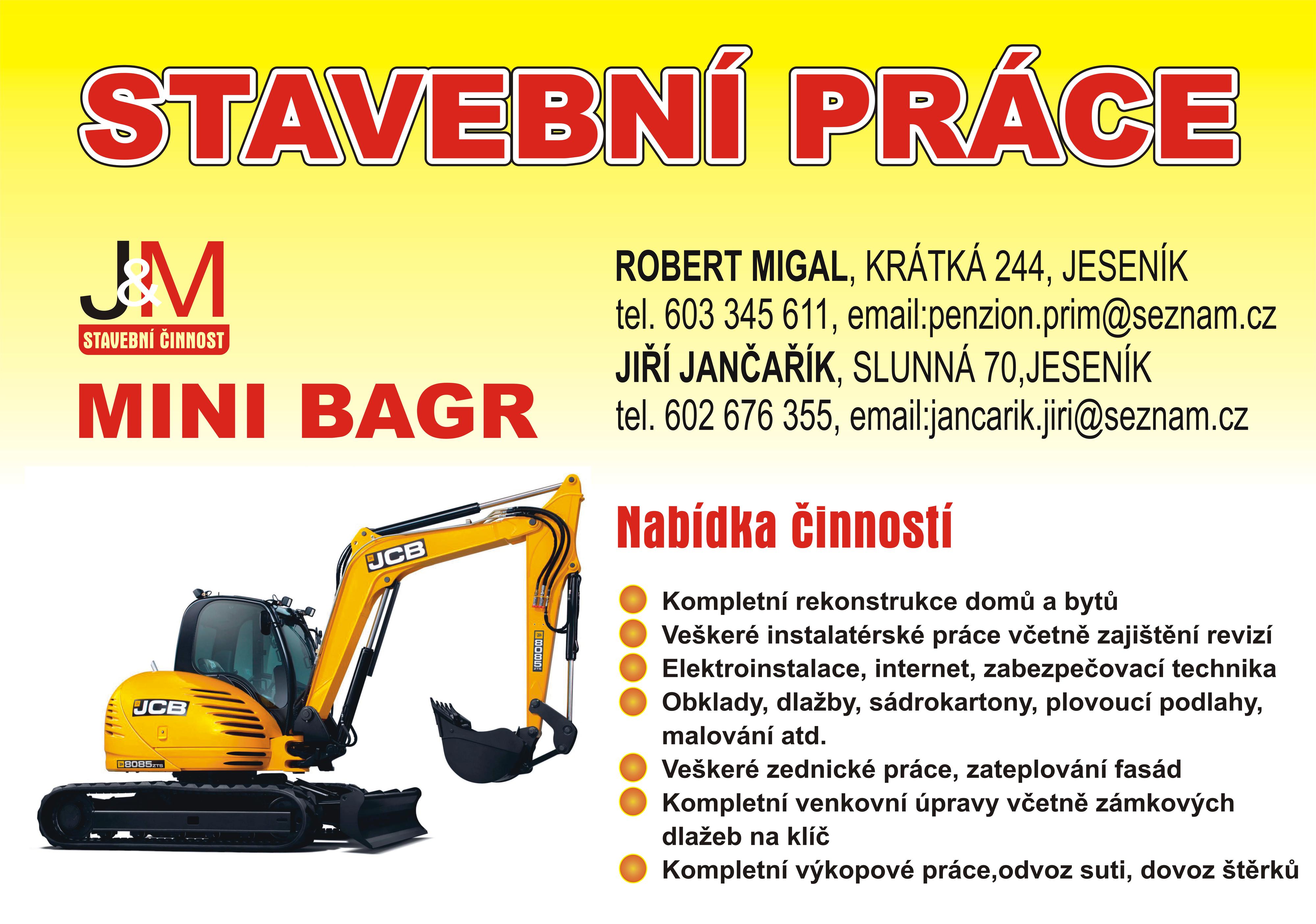 Stavební práce Robert Migal foto 1