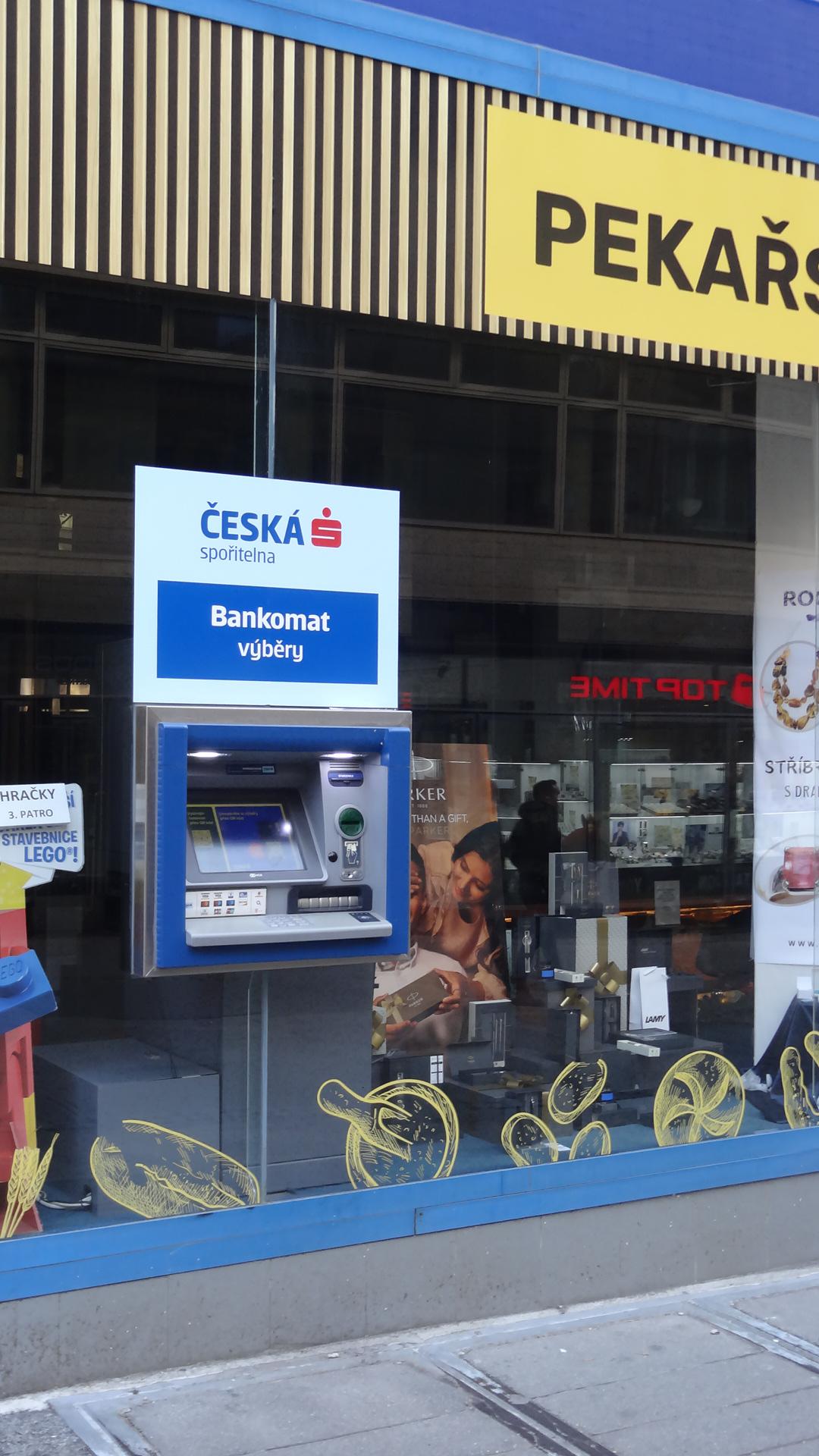 Bankomat České spořitelny foto 2