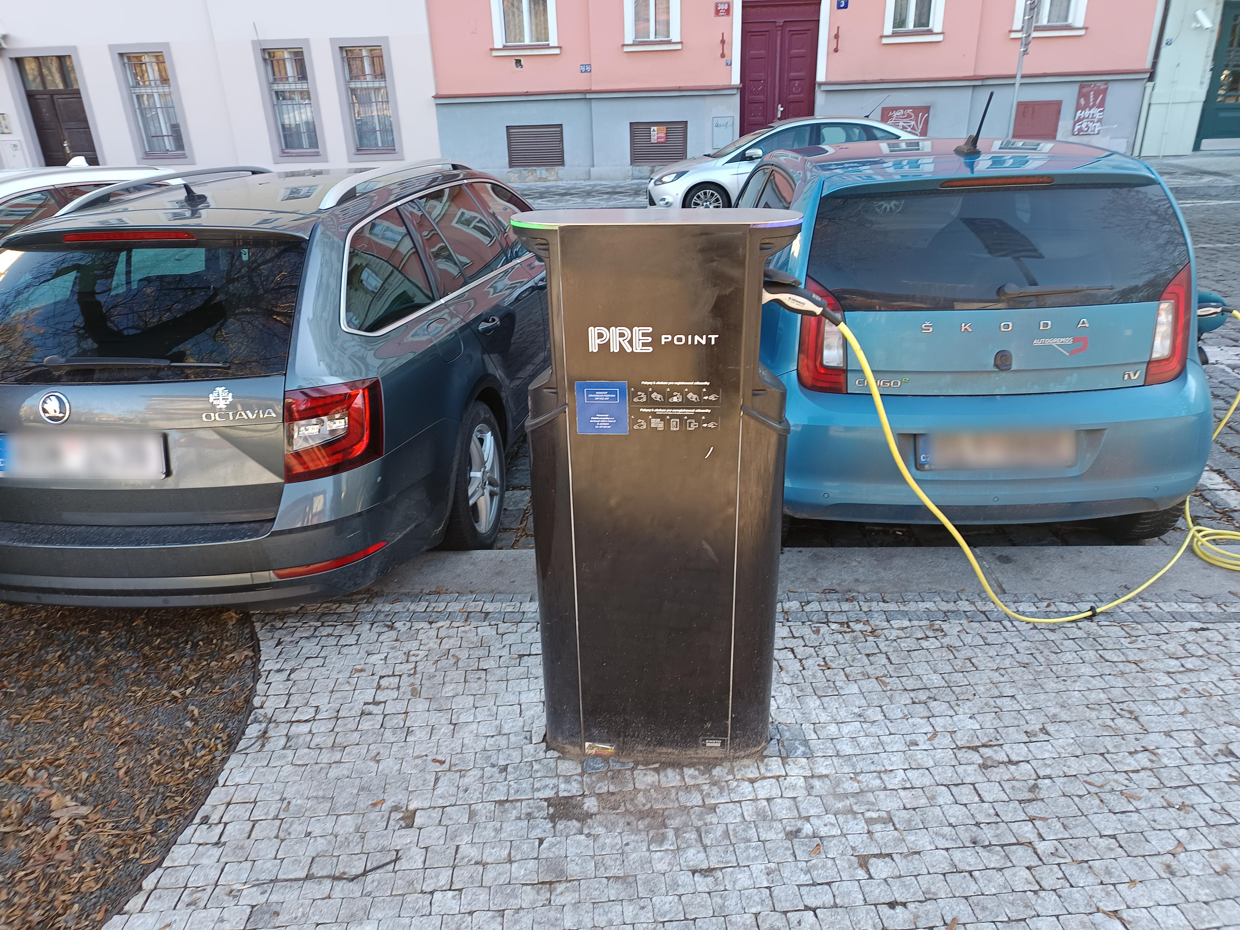 PREpoint - nabíjecí stanice PRE