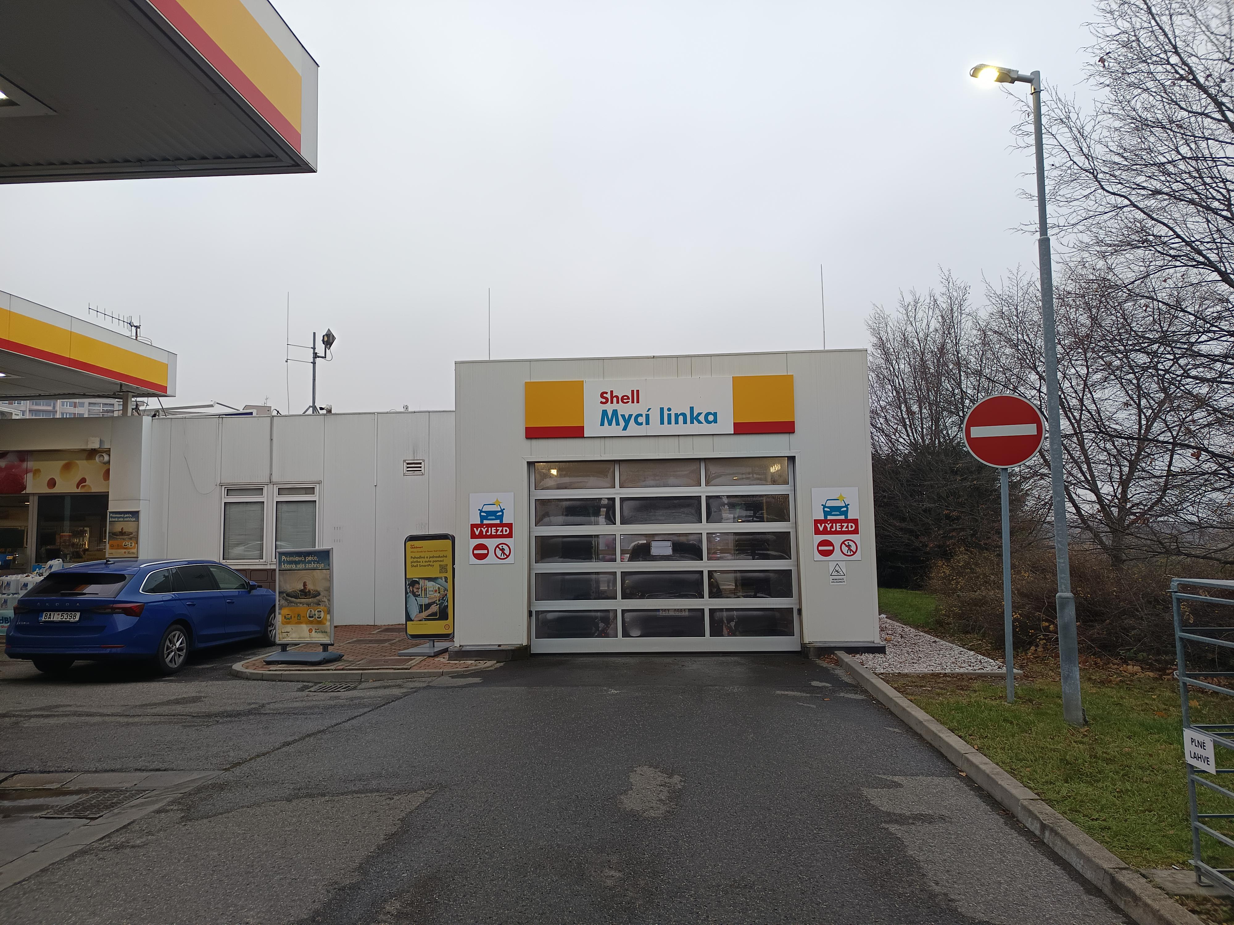 Automyčka Shell