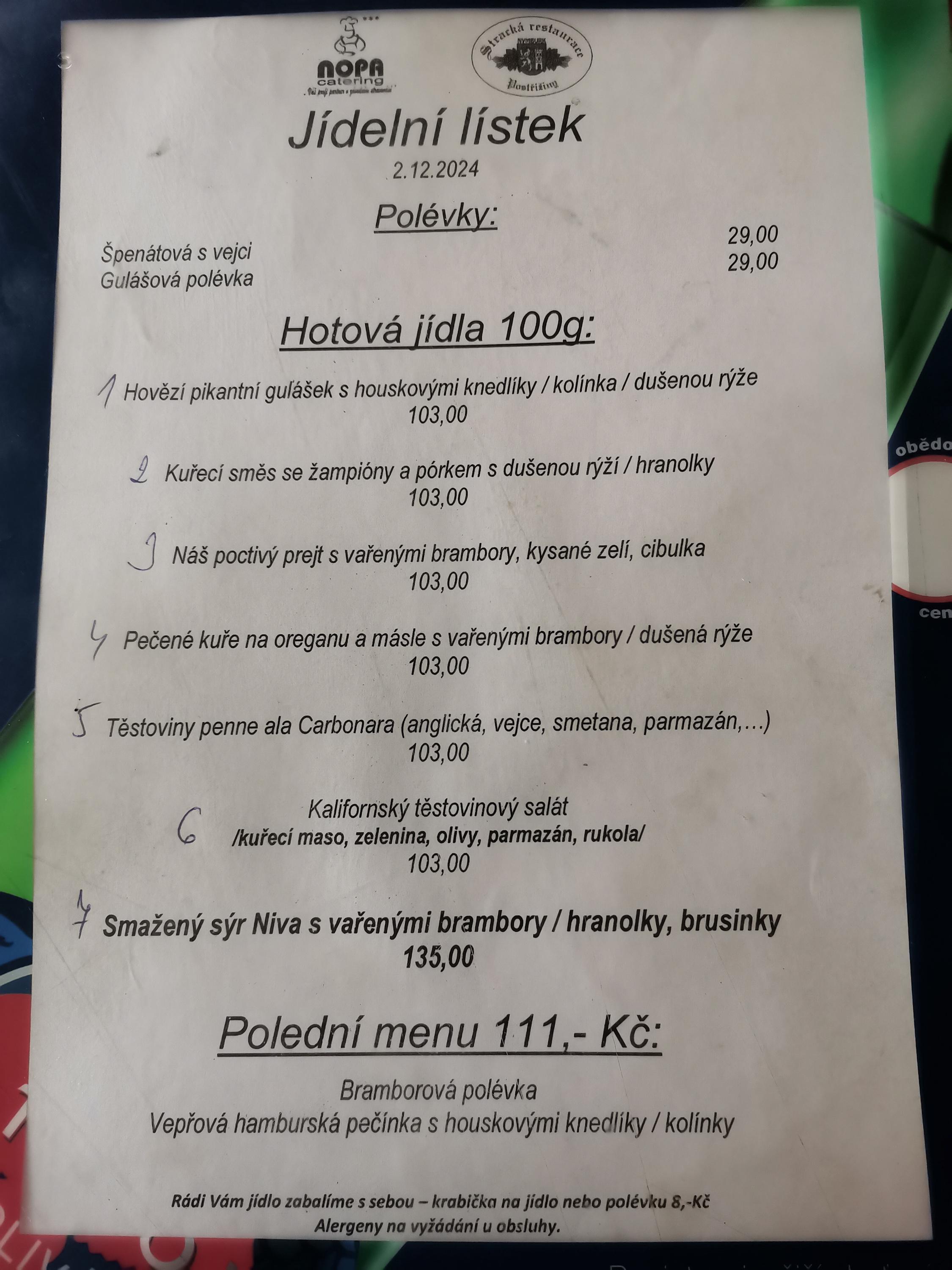 Stracká restaurace Postřižiny foto 2