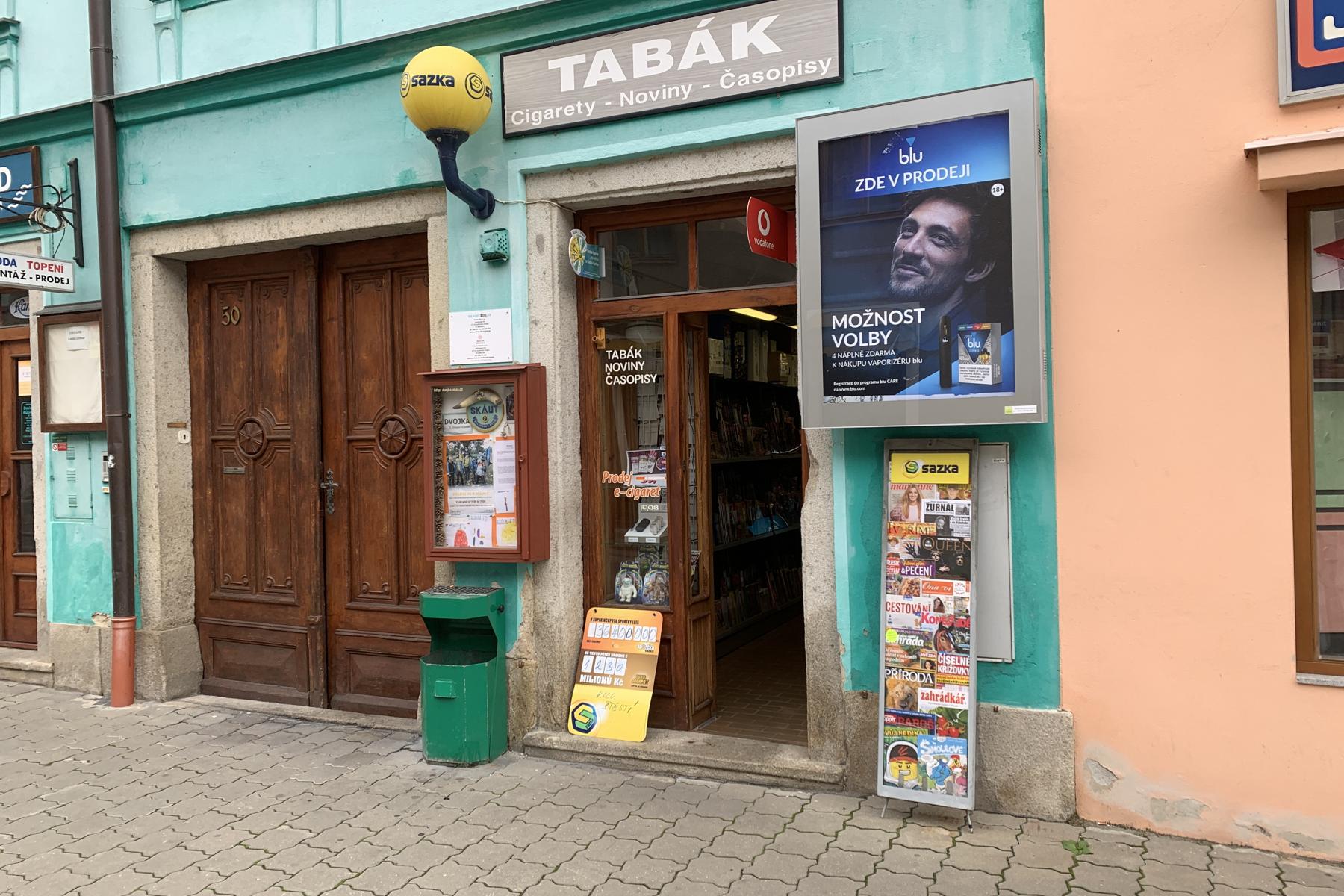 Trafika Jarošovská 50