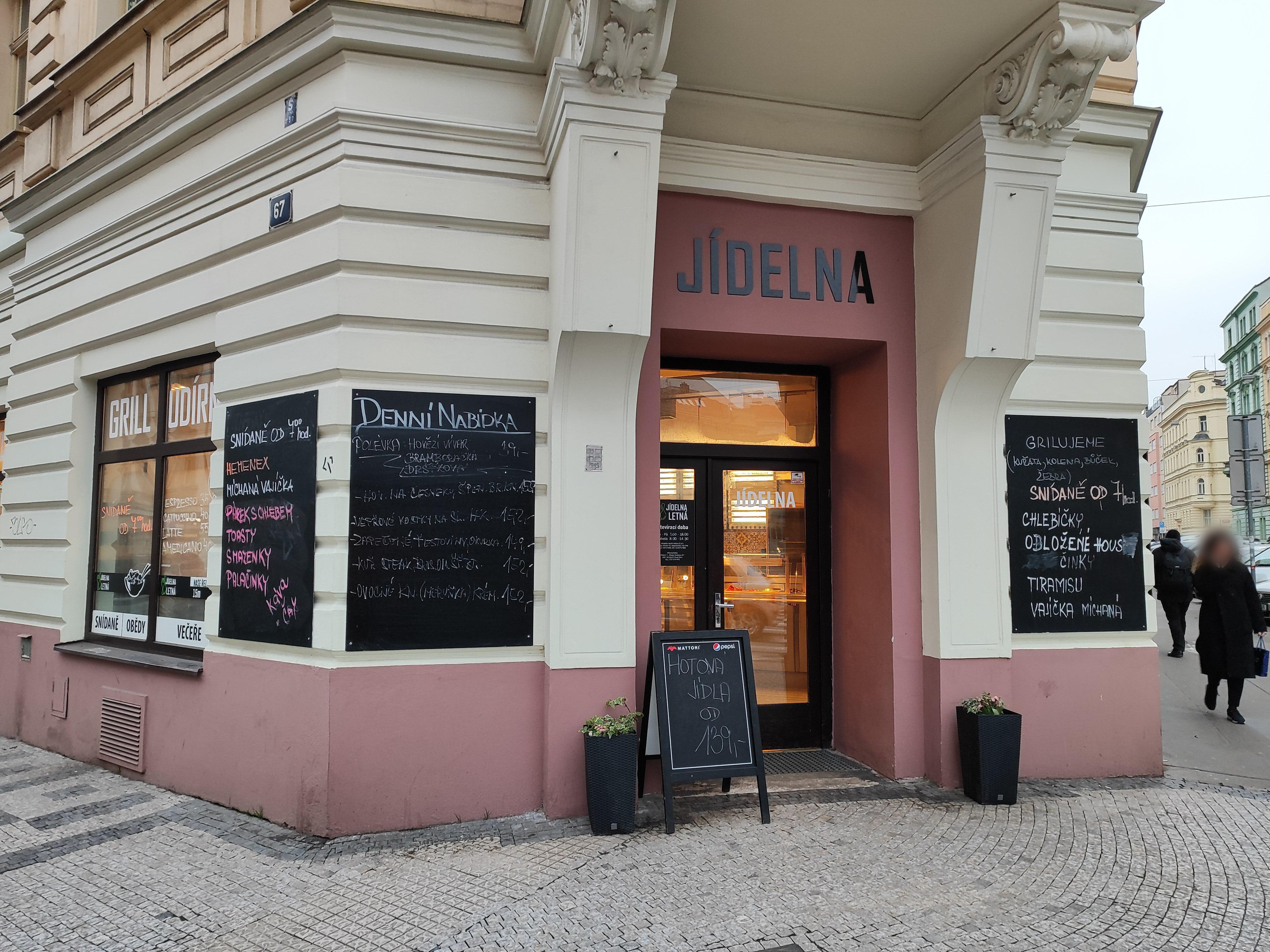 Jídelna a řeznictví Letná