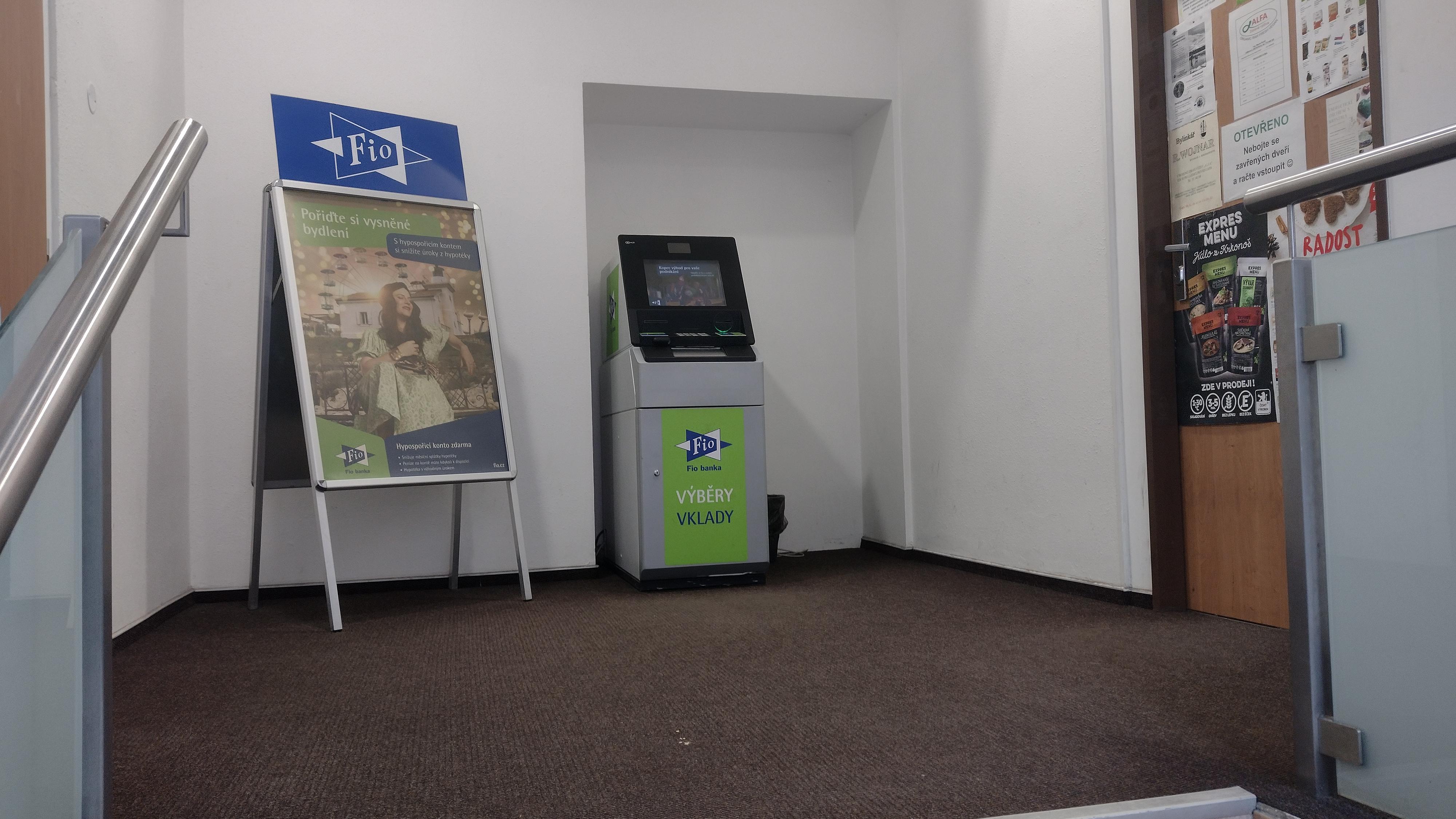 Bankomat Fio banky