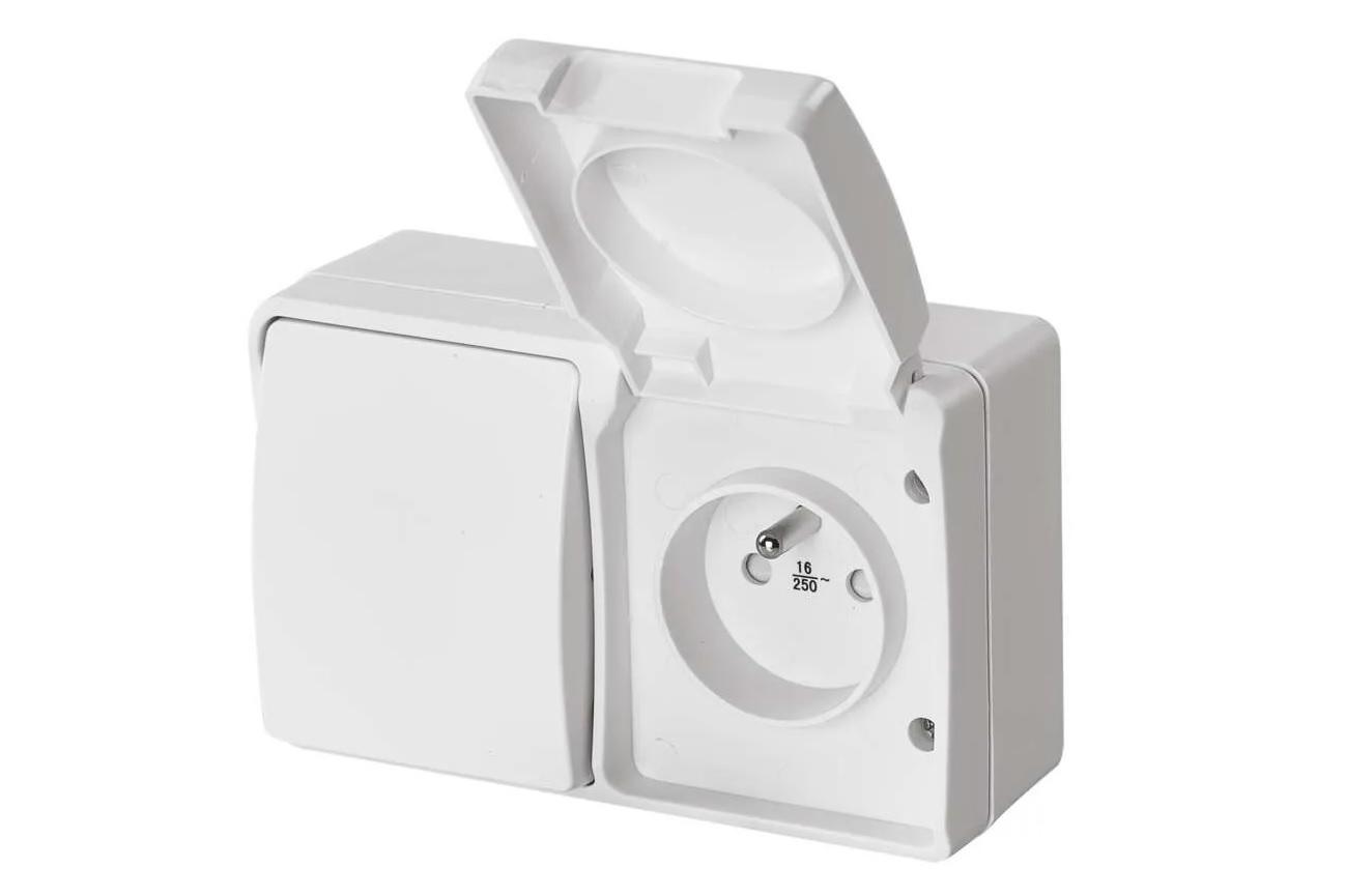 Vypínače a zásuvky venkovní