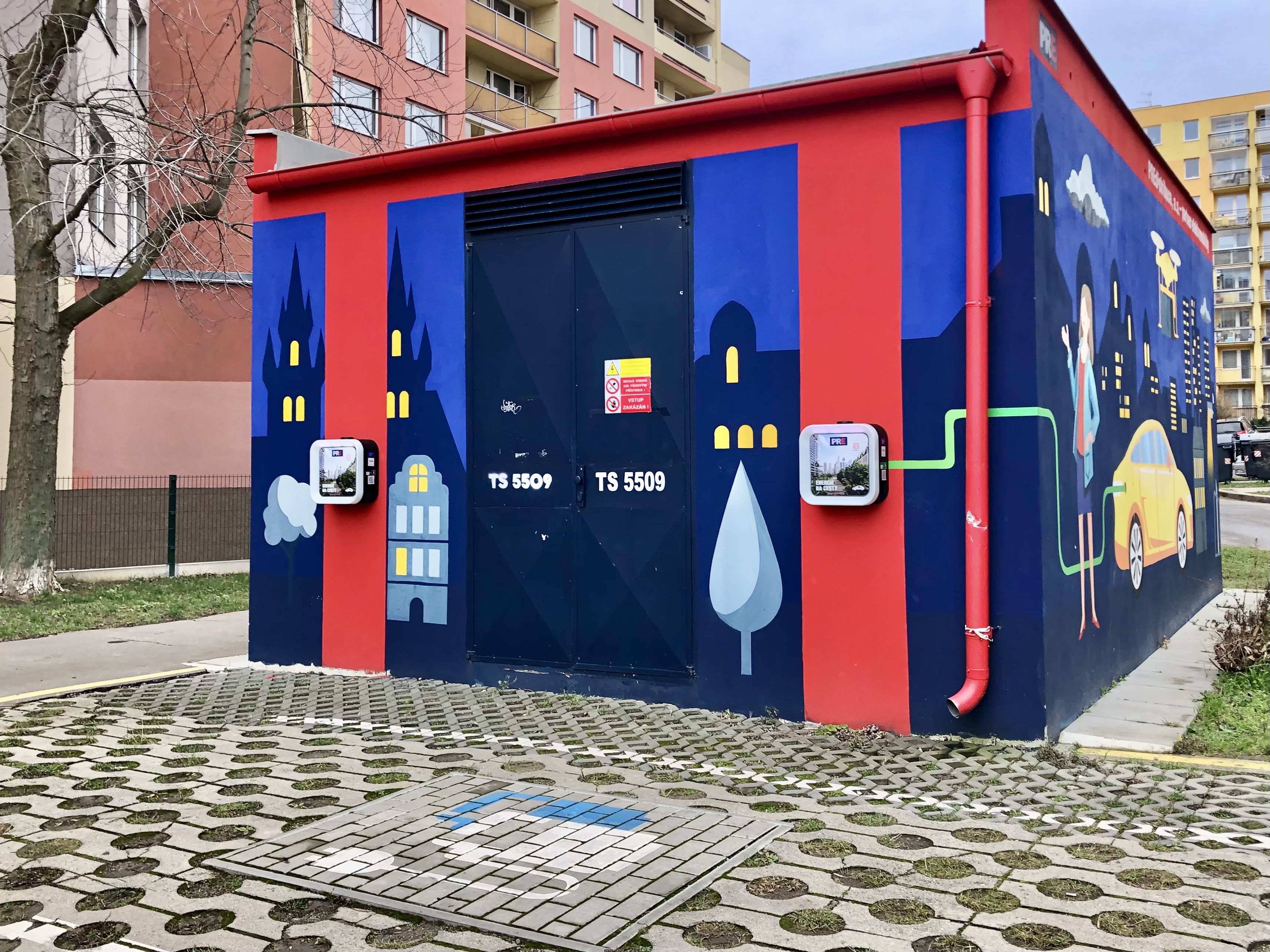 PREpoint - nabíjecí stanice PRE