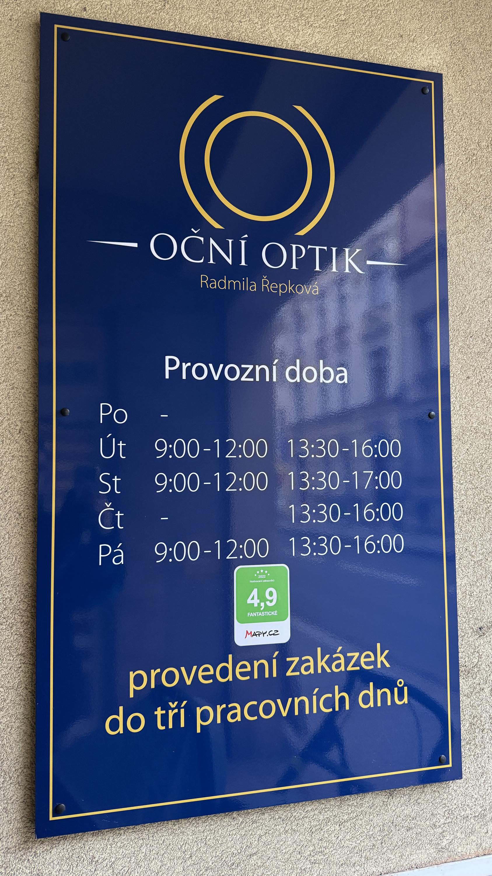 Radmila Řepková - Oční optik foto 2