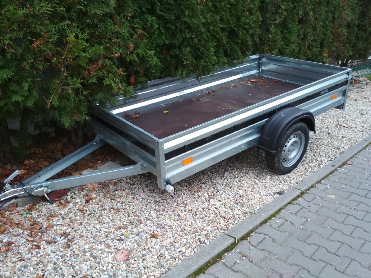 Půjčení přívěsu č.2, Nebržděný 750kg, 2650x1250mm