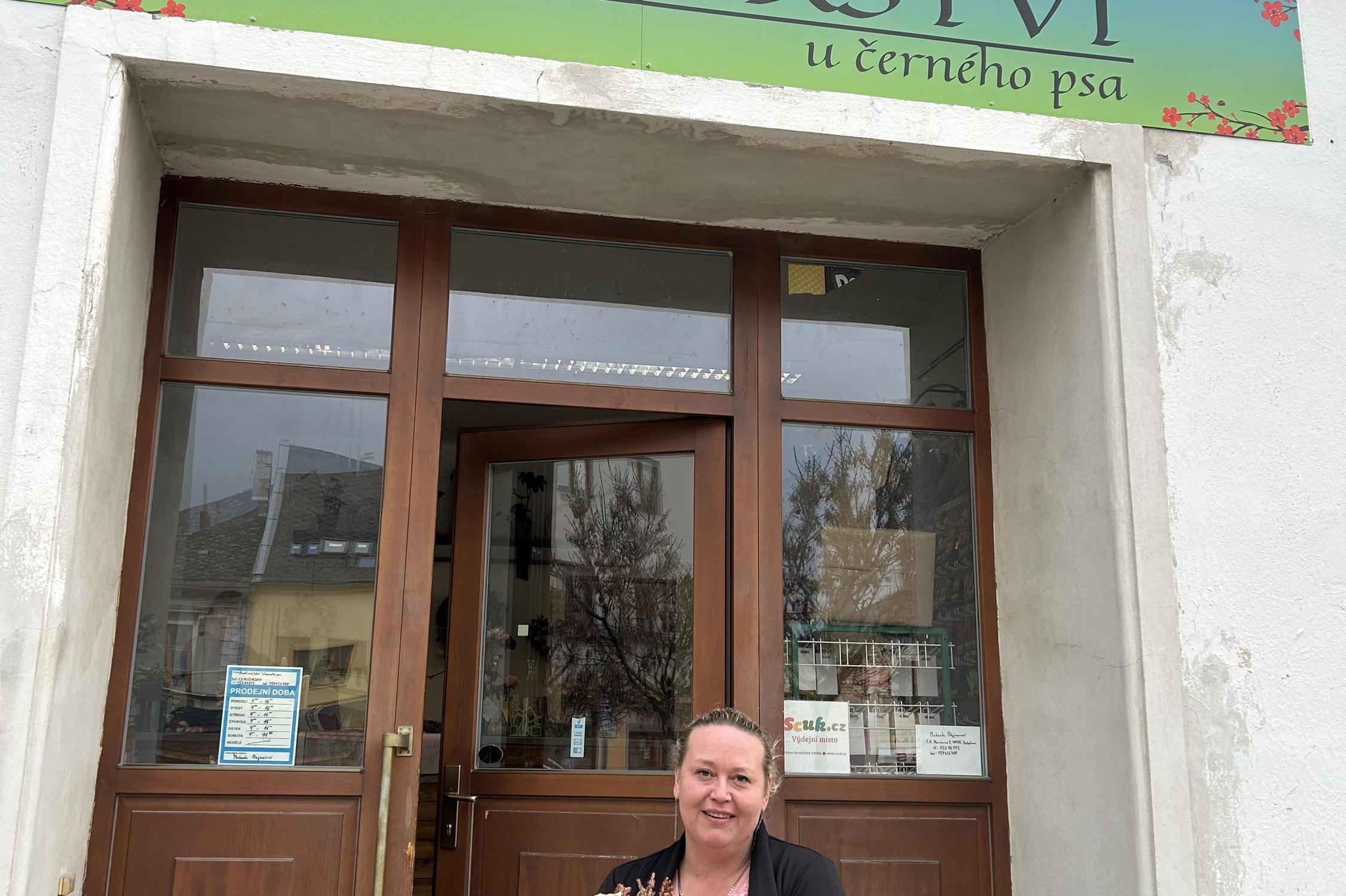 Květinářství u černého psa