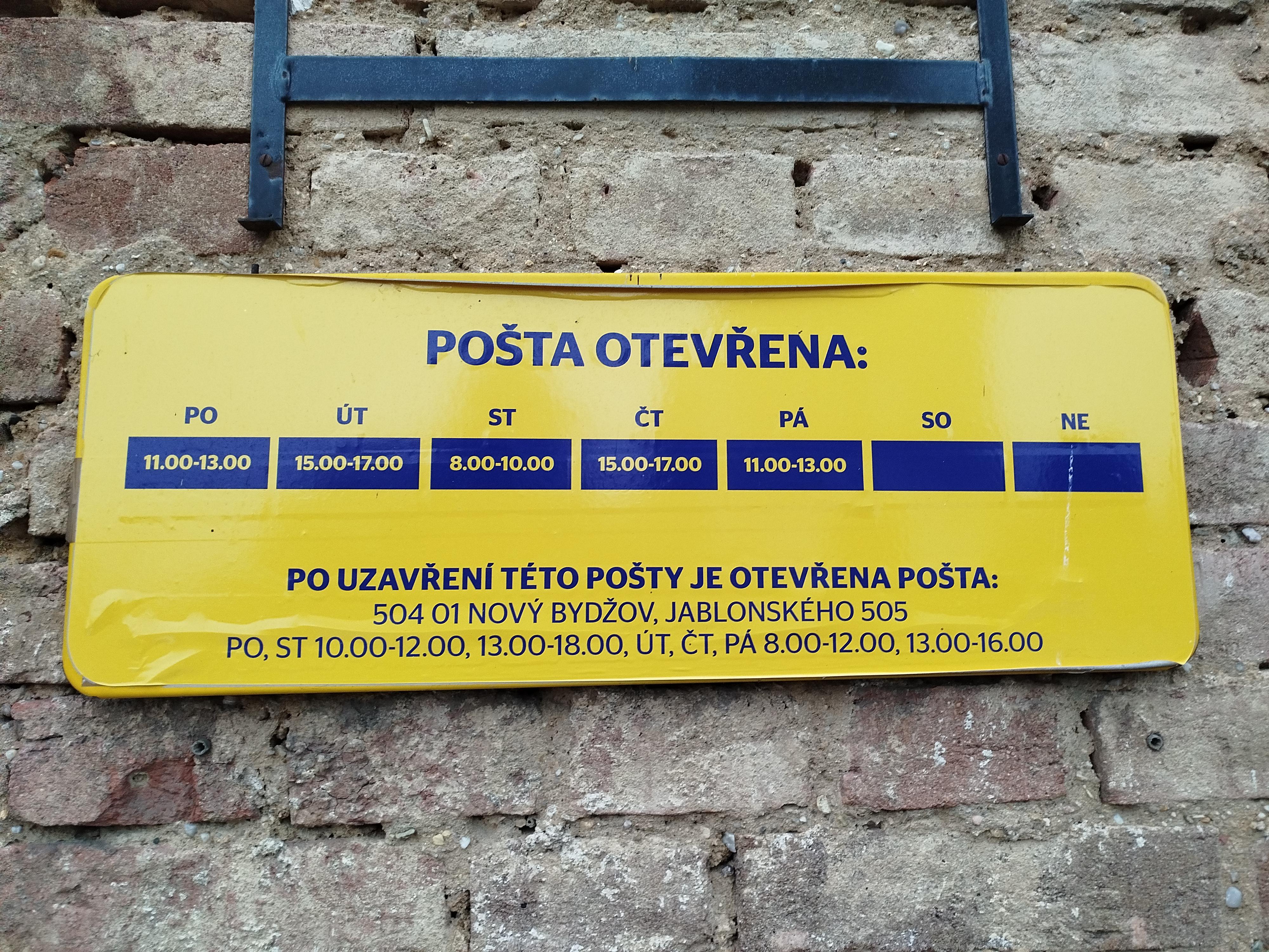 Pošta Starý Bydžov foto 4