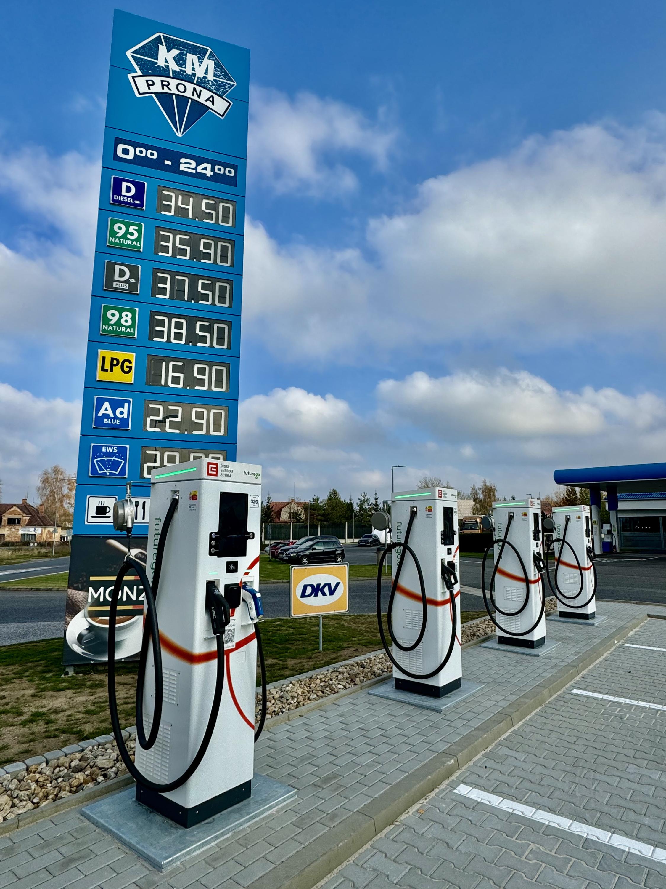 Nabíjecí stanice ČEZ foto 2