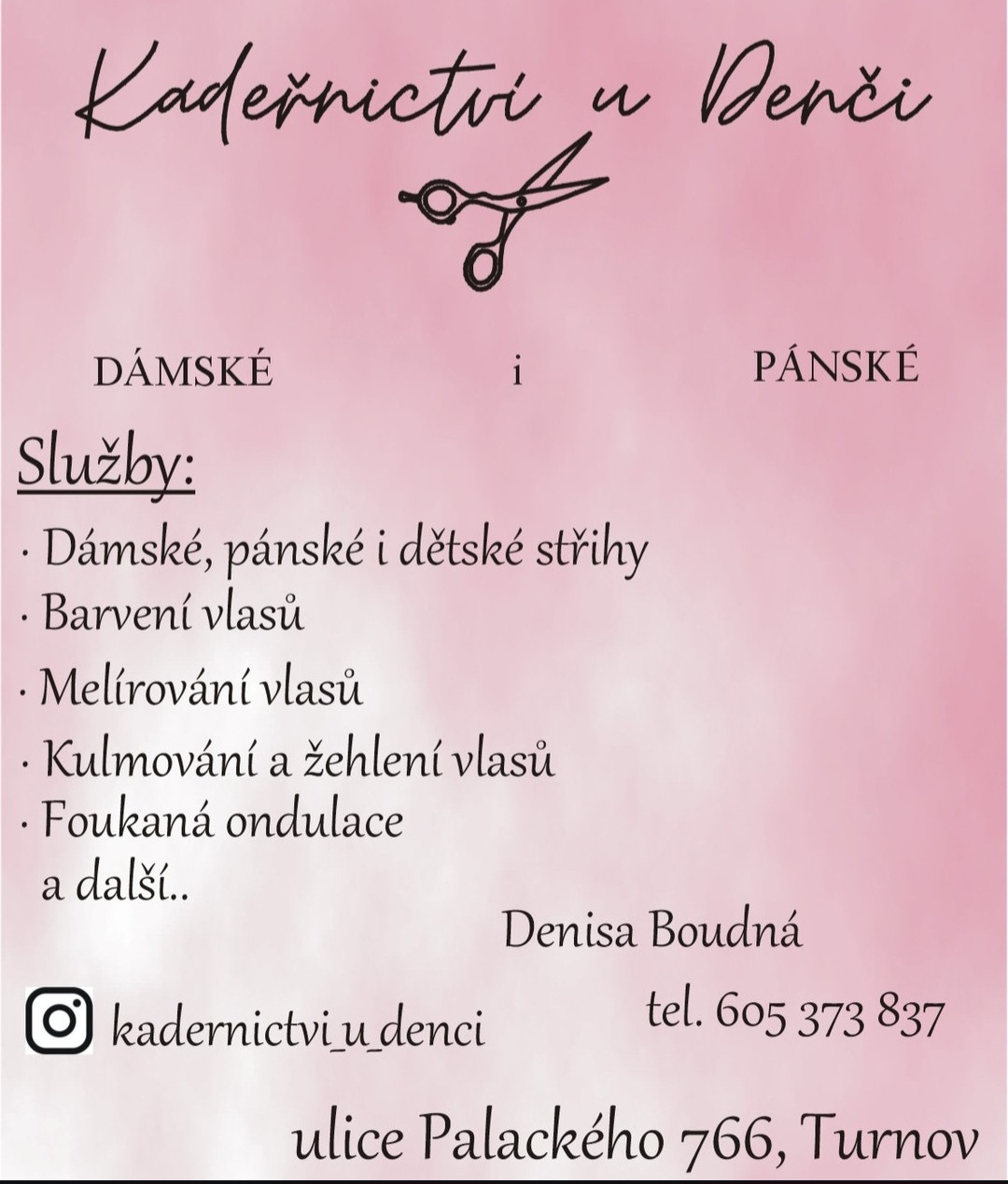Kadeřnictví u Denči foto 1