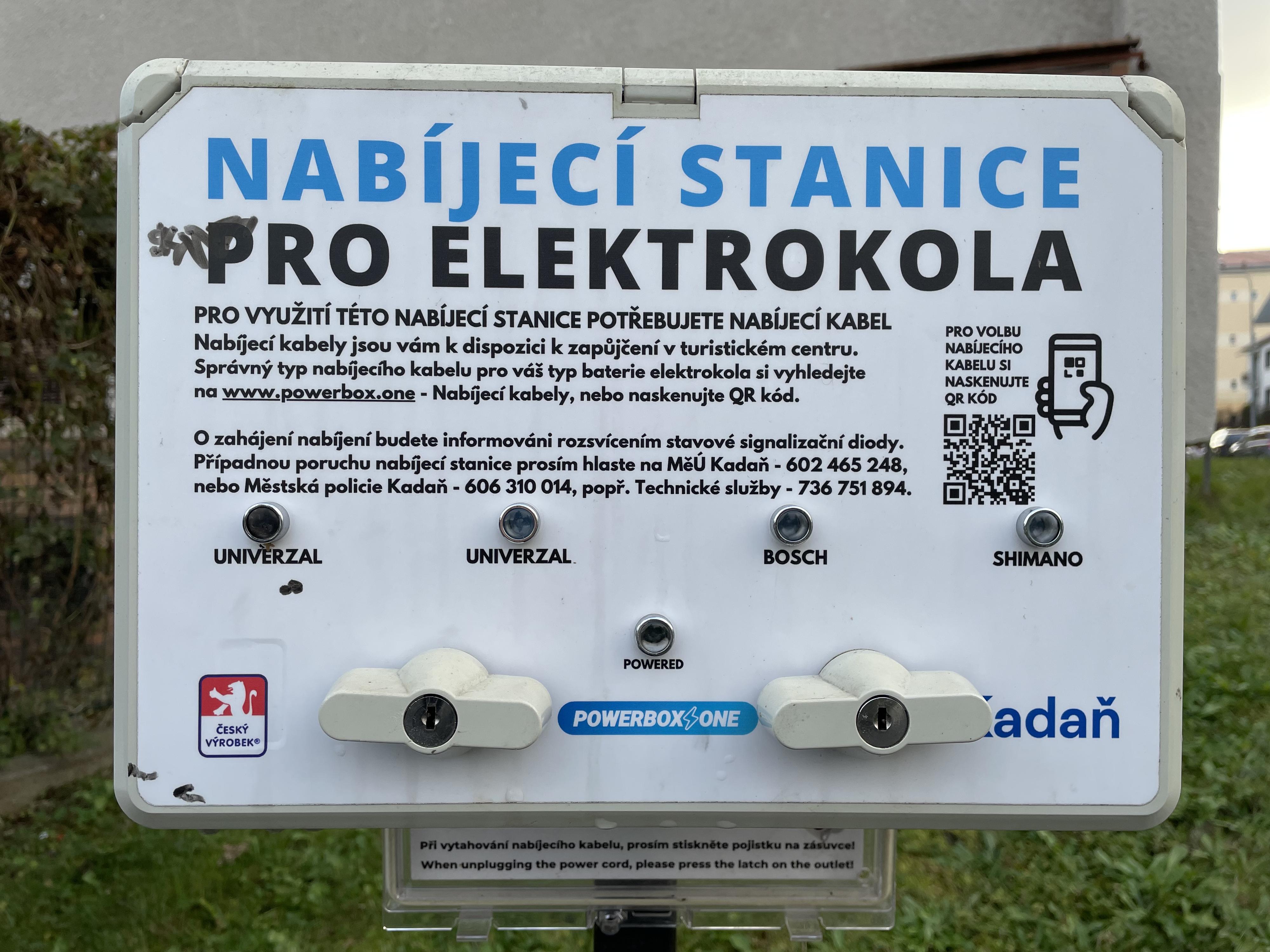 Nabíjecí stanice Turistické informační centrum Kadaň foto 6