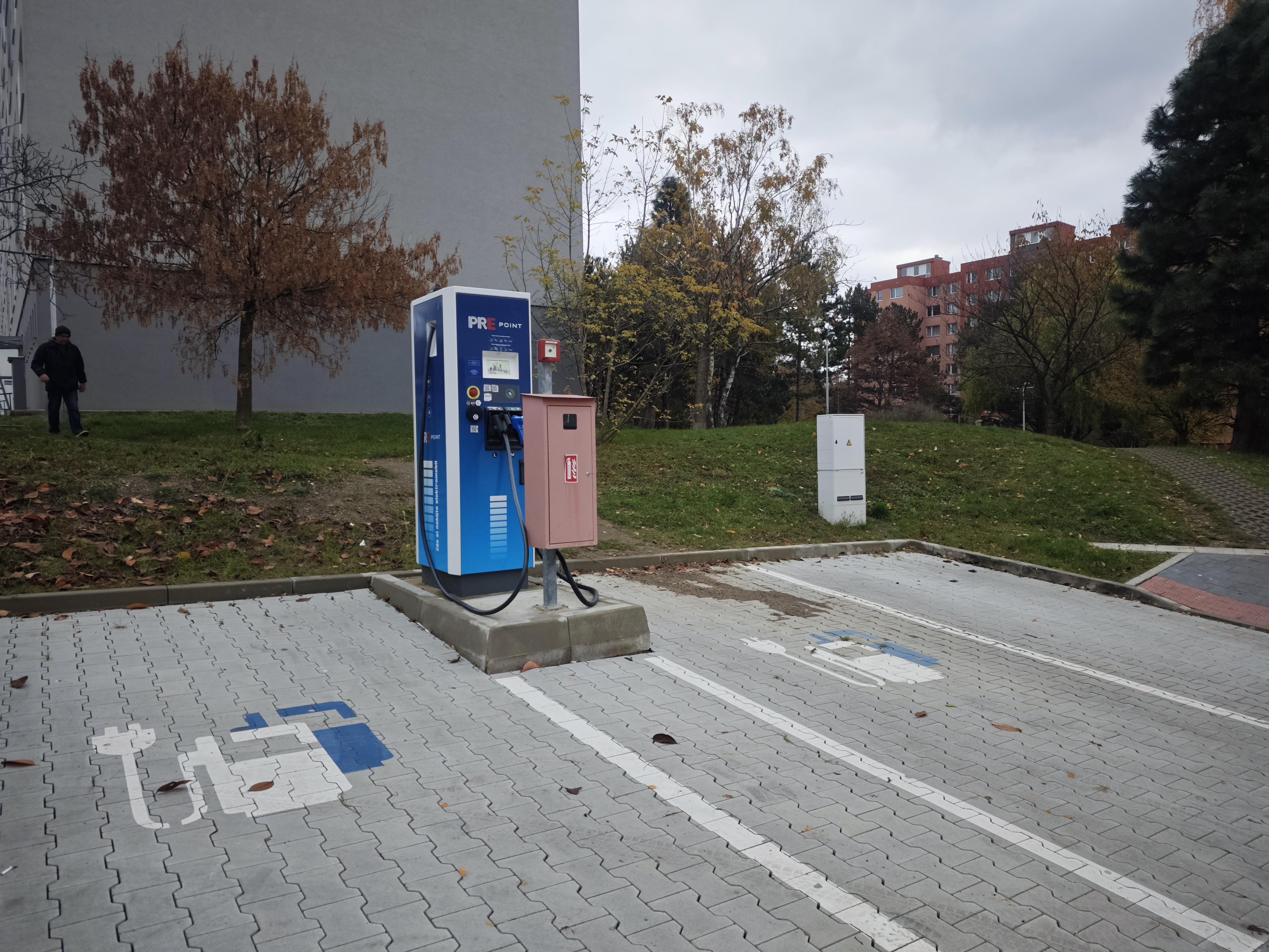 PREpoint - nabíjecí stanice PRE