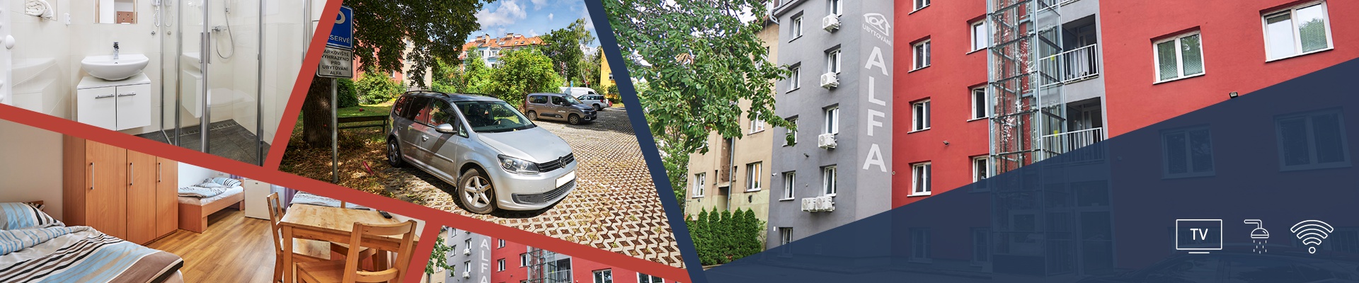 Úvodní obrázek Ubytování Alfa