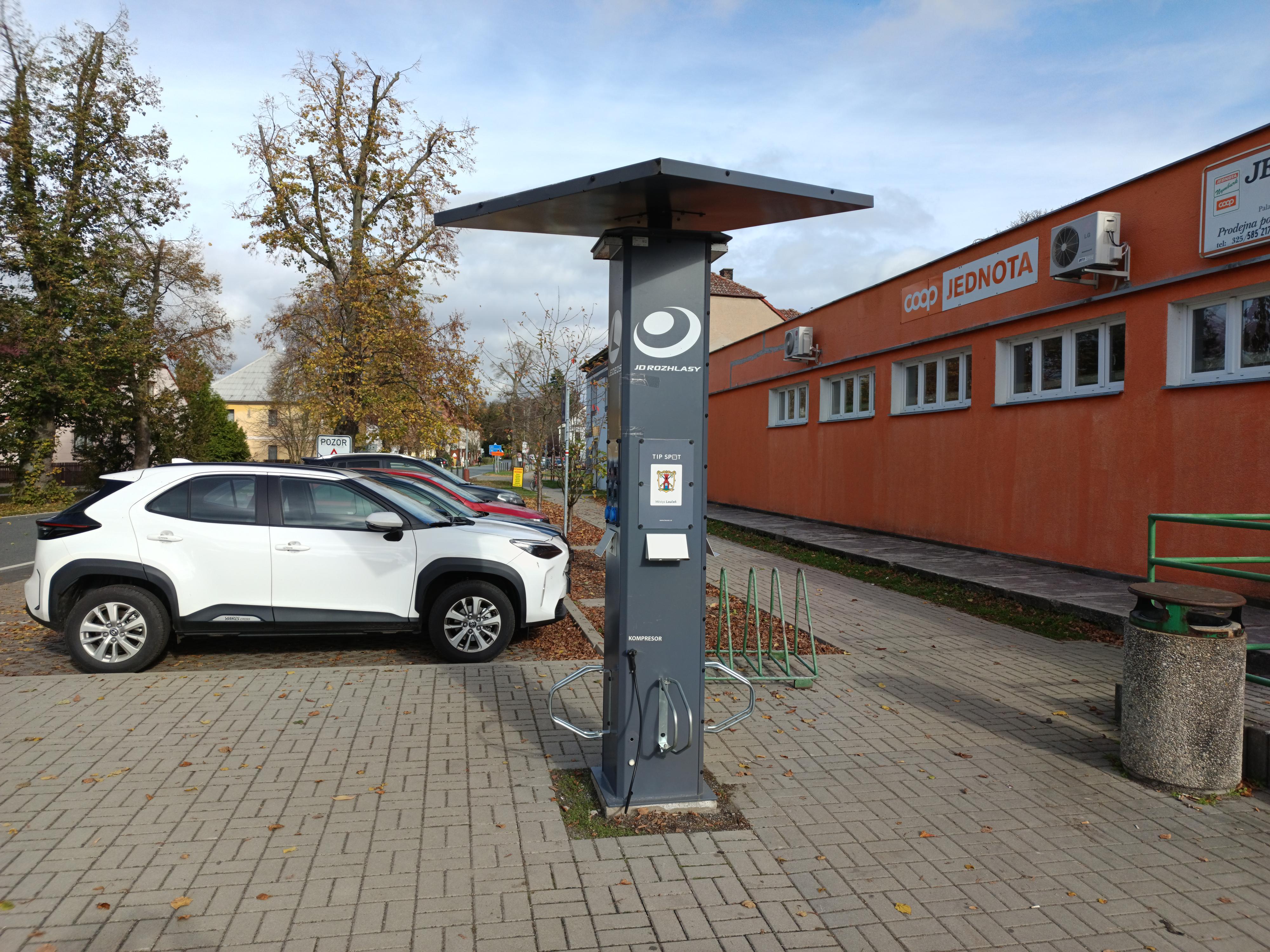 Nabíjecí stanice Loučeň