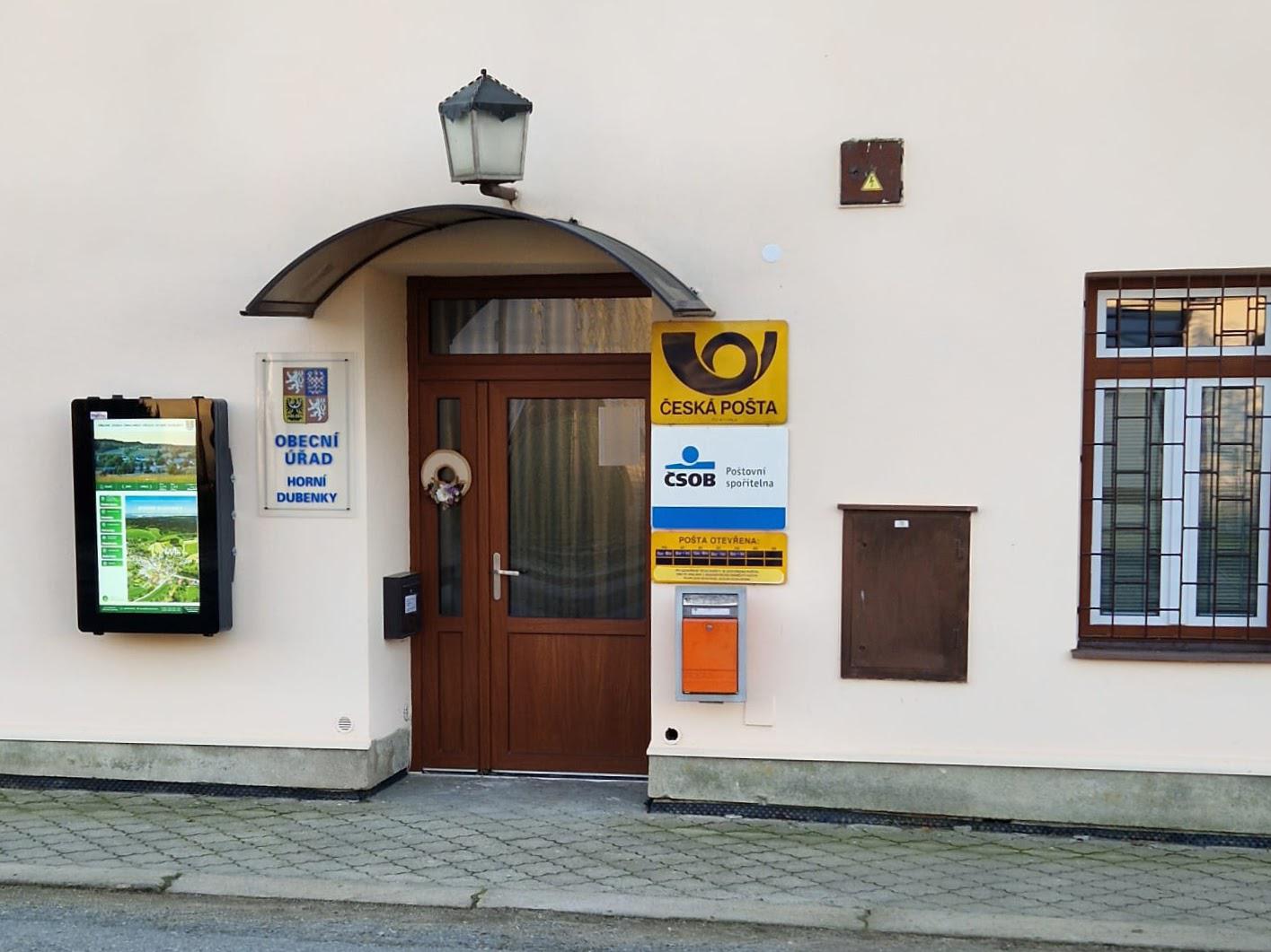 Pošta Horní Dubenky