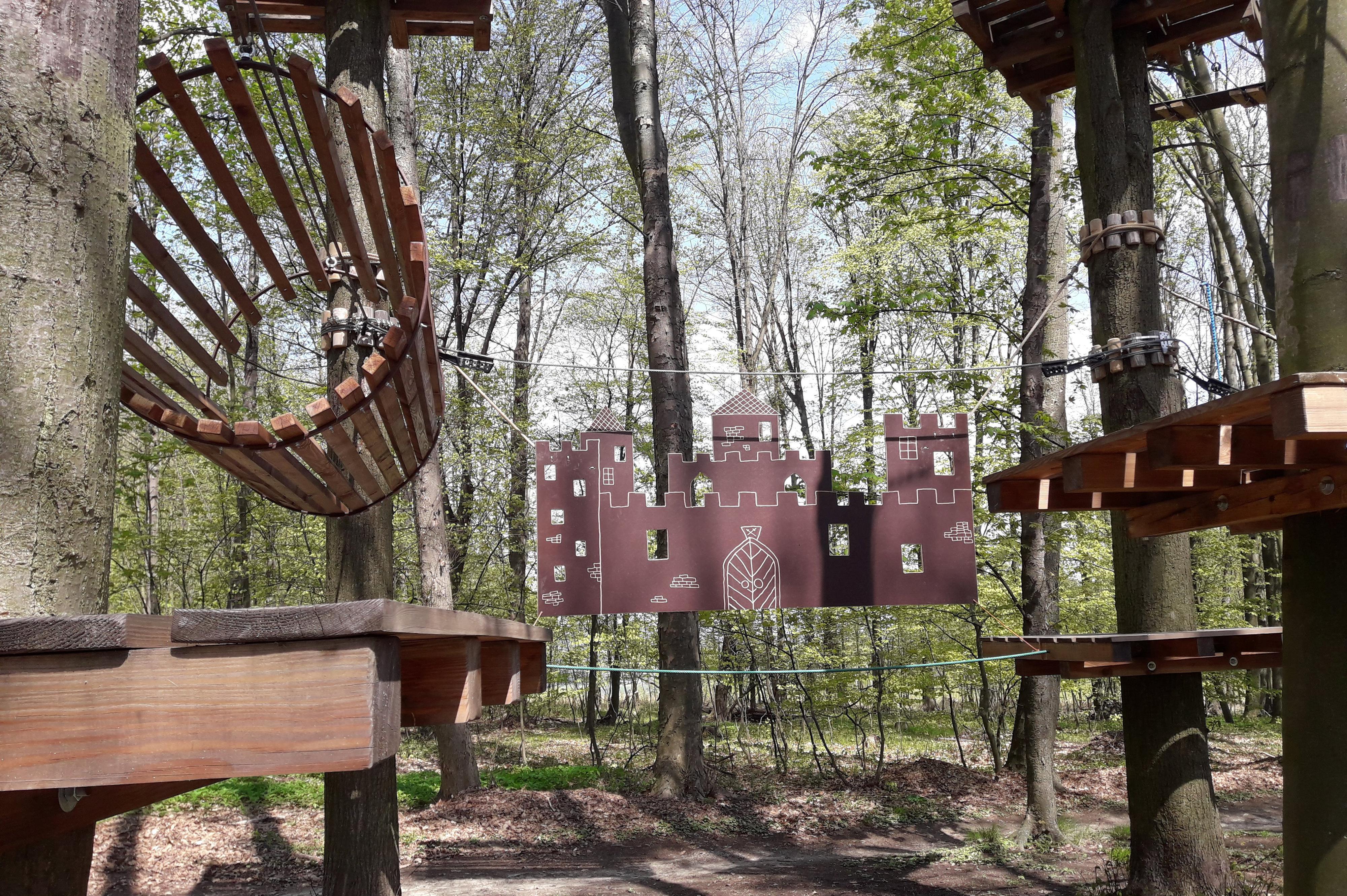 Lanové bludiště Helfštýn