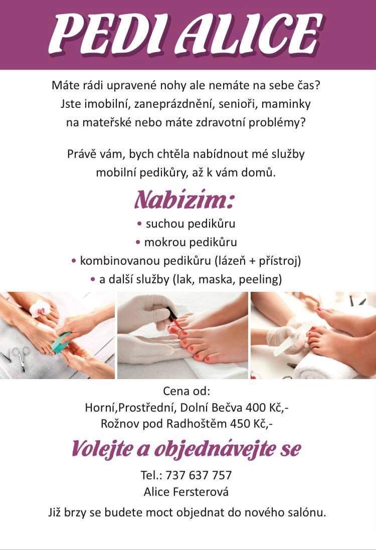 Pedi Alice - mobilní pedikúra foto 2