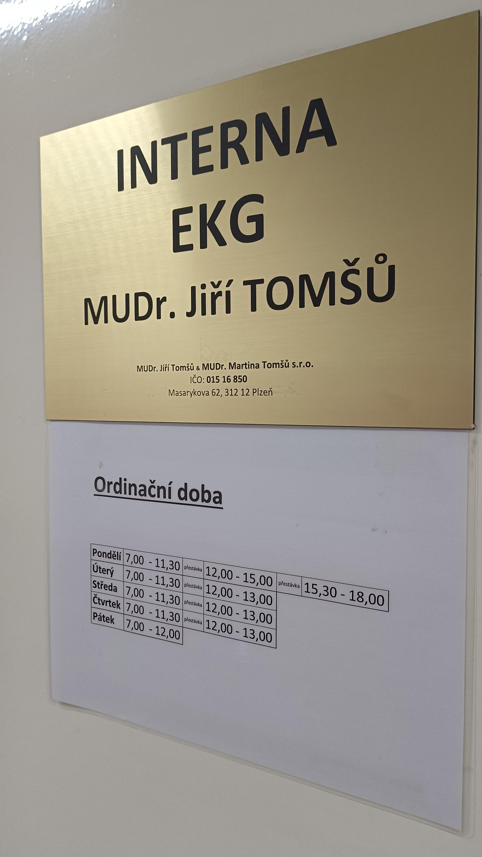 MUDr. Jiří Tomšů & MUDr. Martina Tomšů s.r.o. foto 5