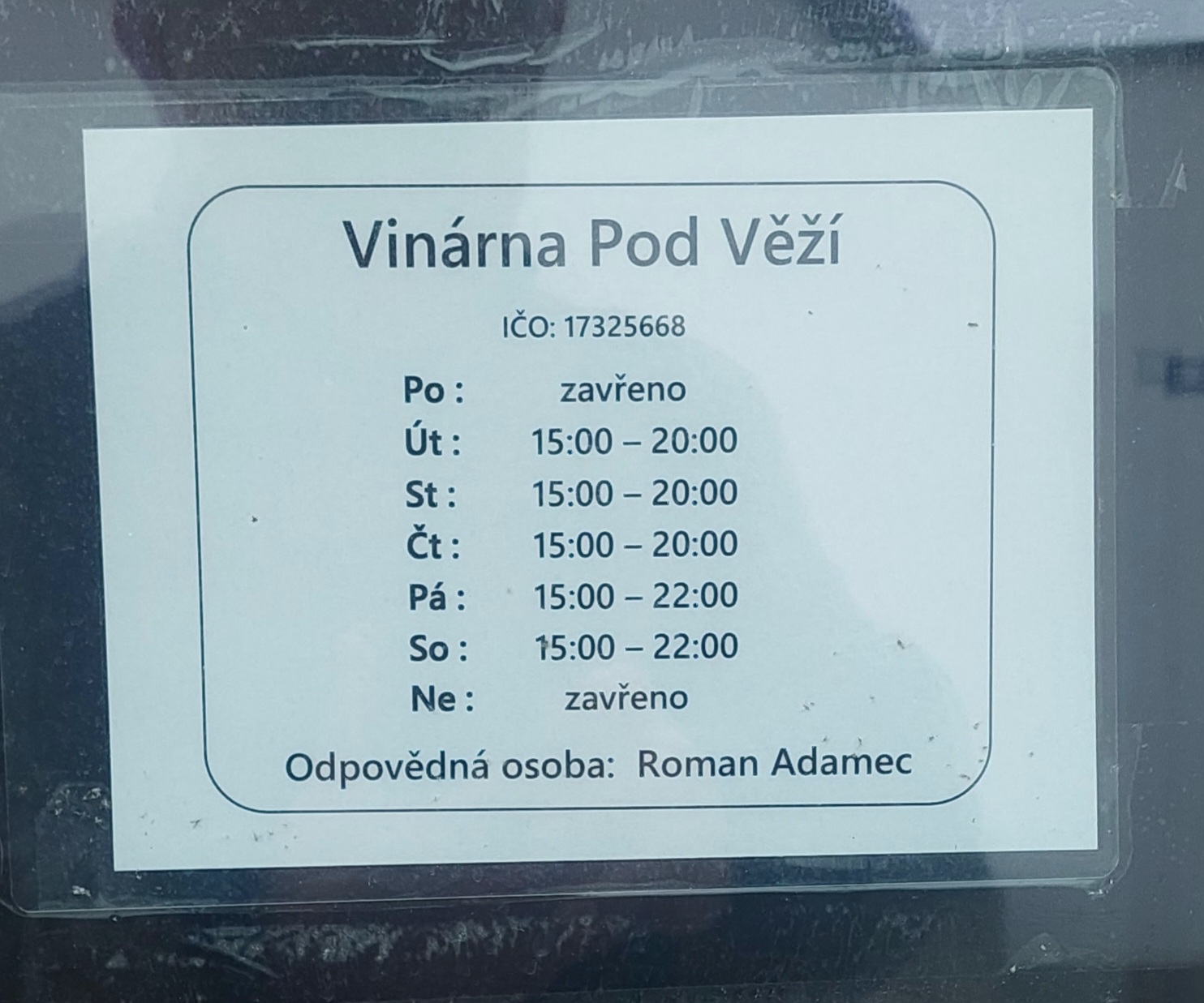 Vinárna Pod Věží foto 4