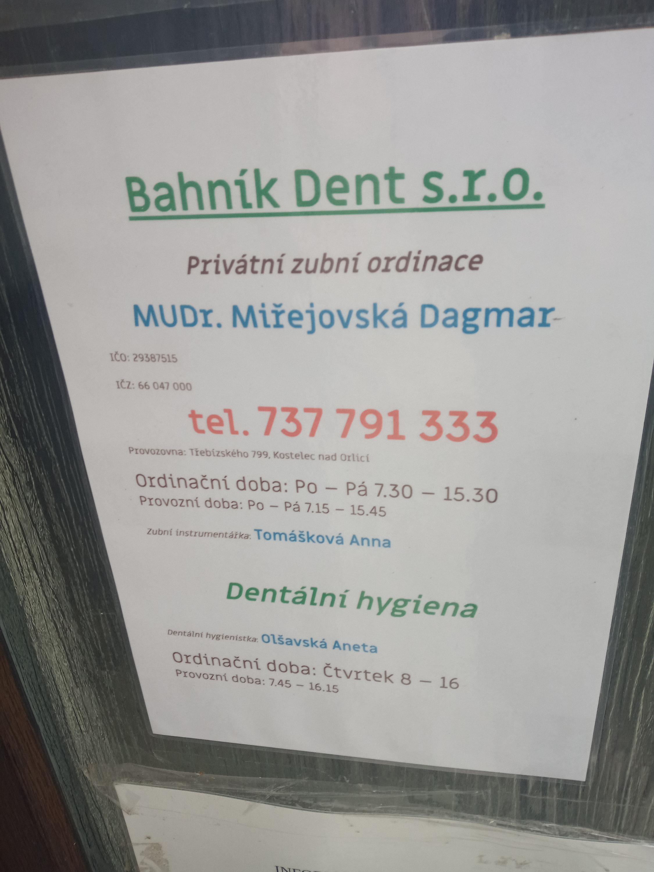Bahník Dent, s.r.o. foto 4