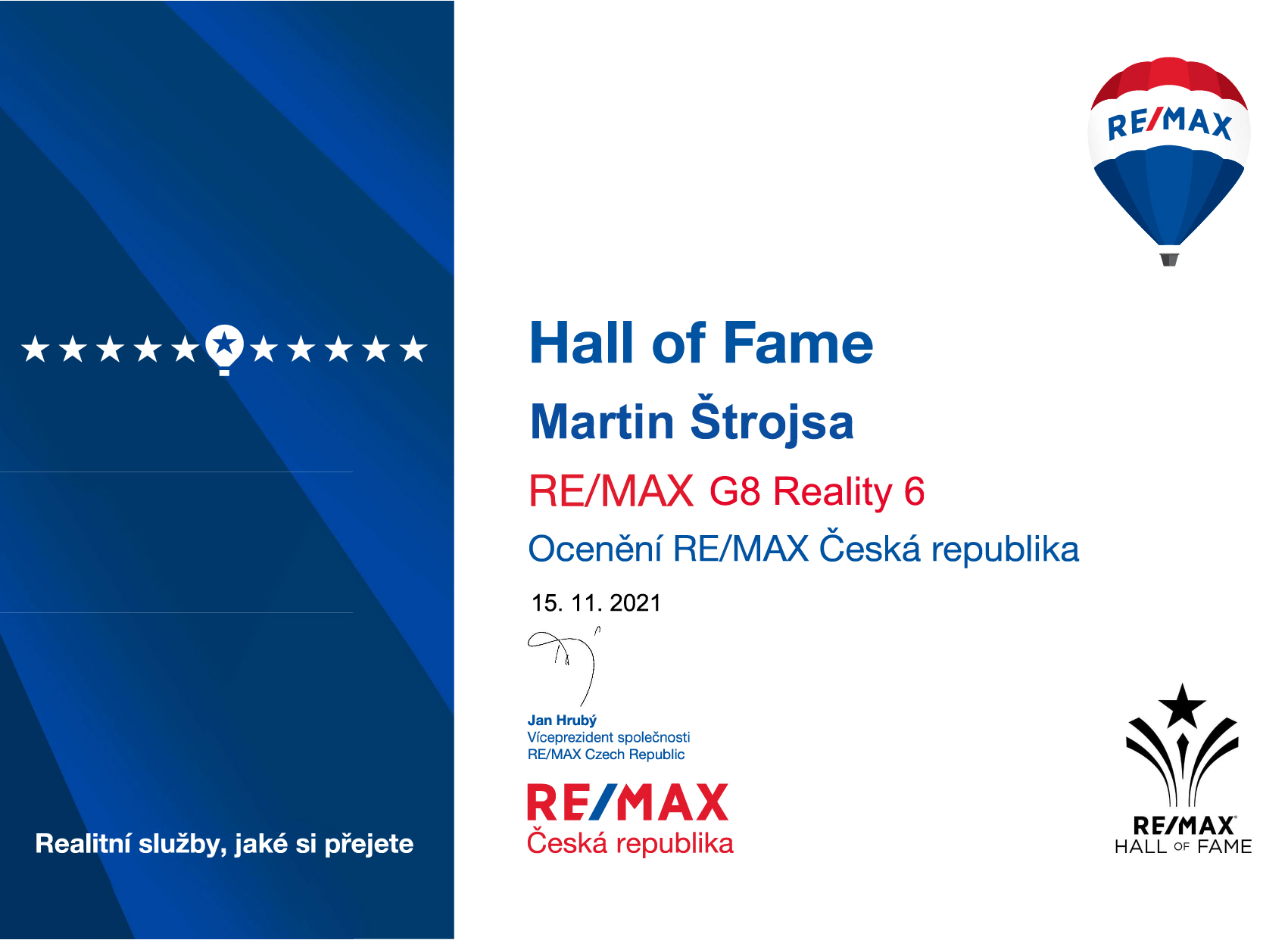 Martin Štrojsa - realitní makléř RE/MAX foto 2