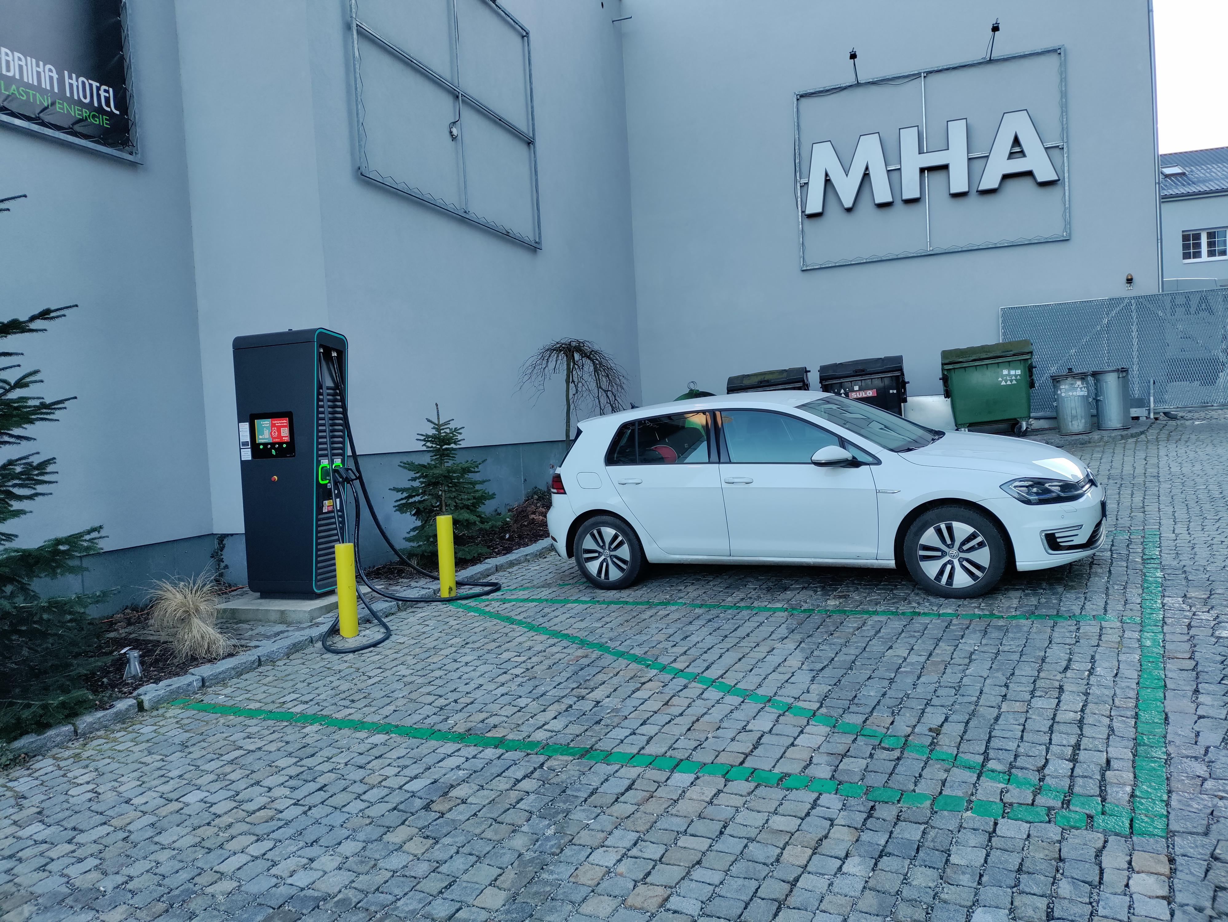 Dobíjecí stanice E.ON