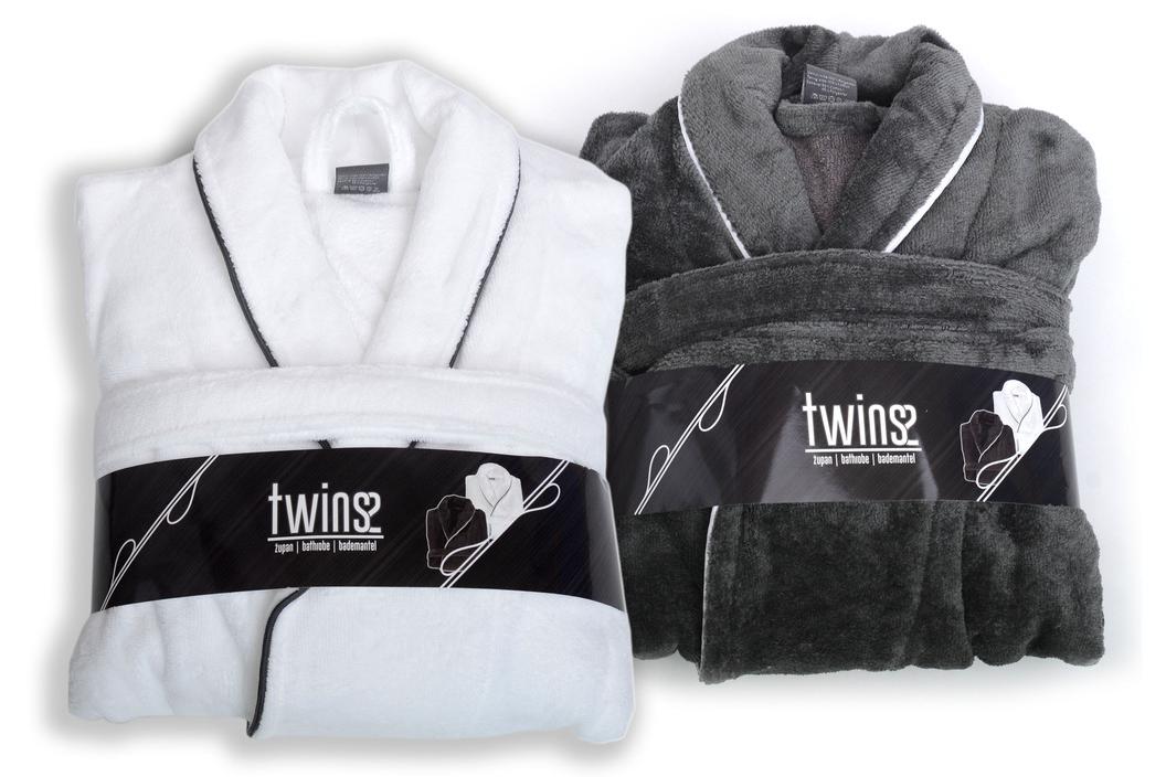 Twins měkké a hebké župany