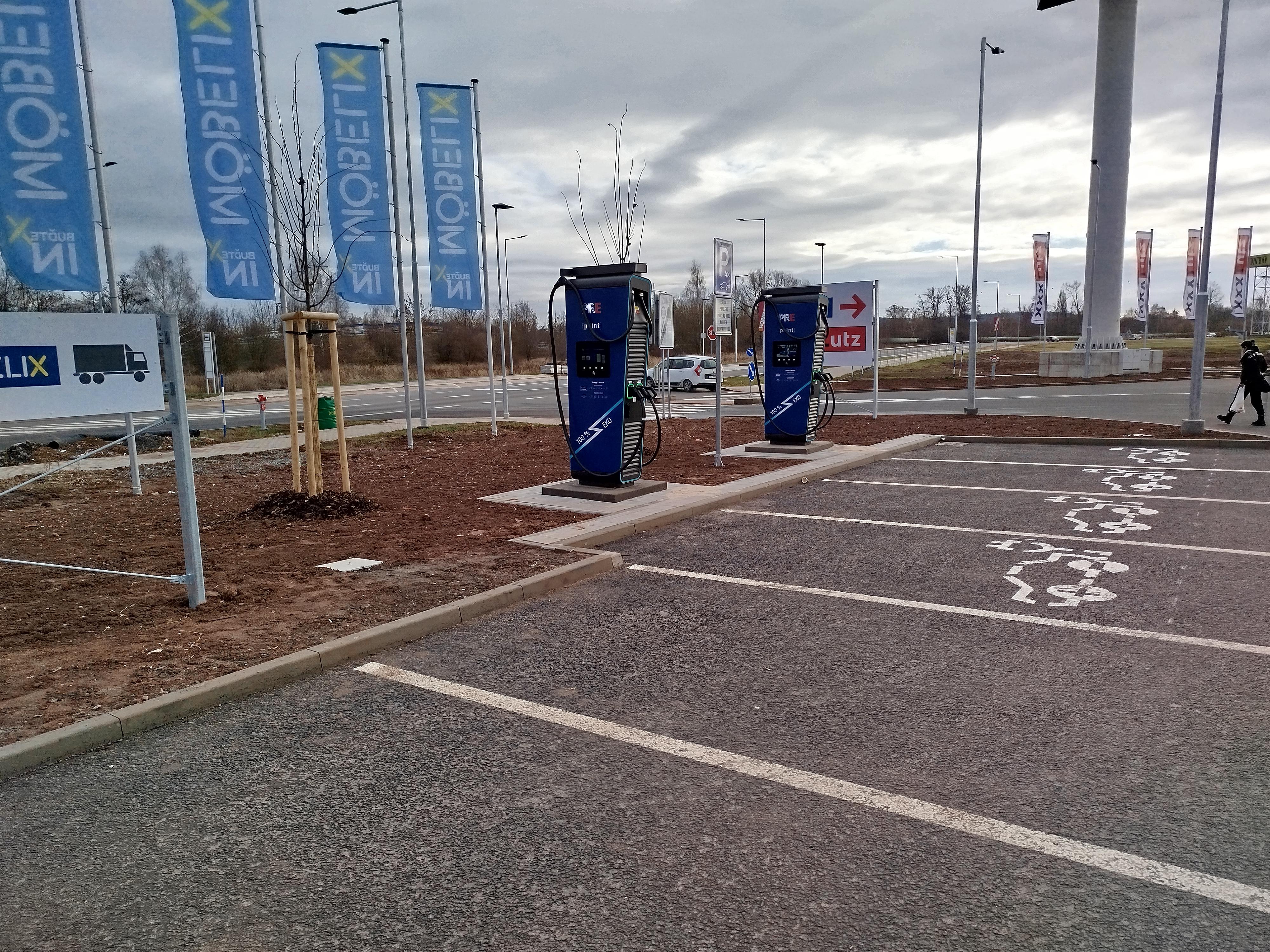 PREpoint - nabíjecí stanice PRE