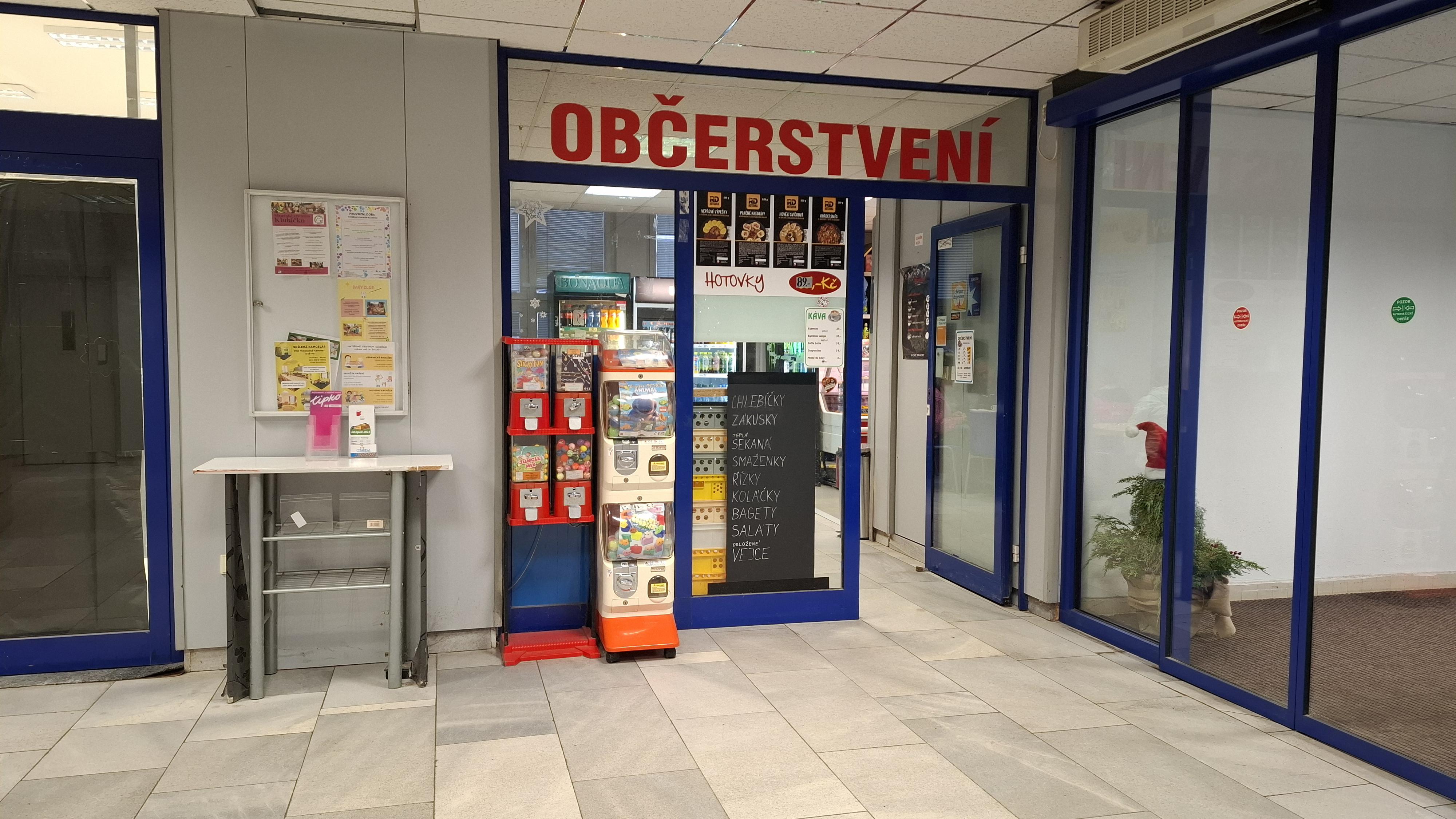 Obchůdek poliklinika Litvínov