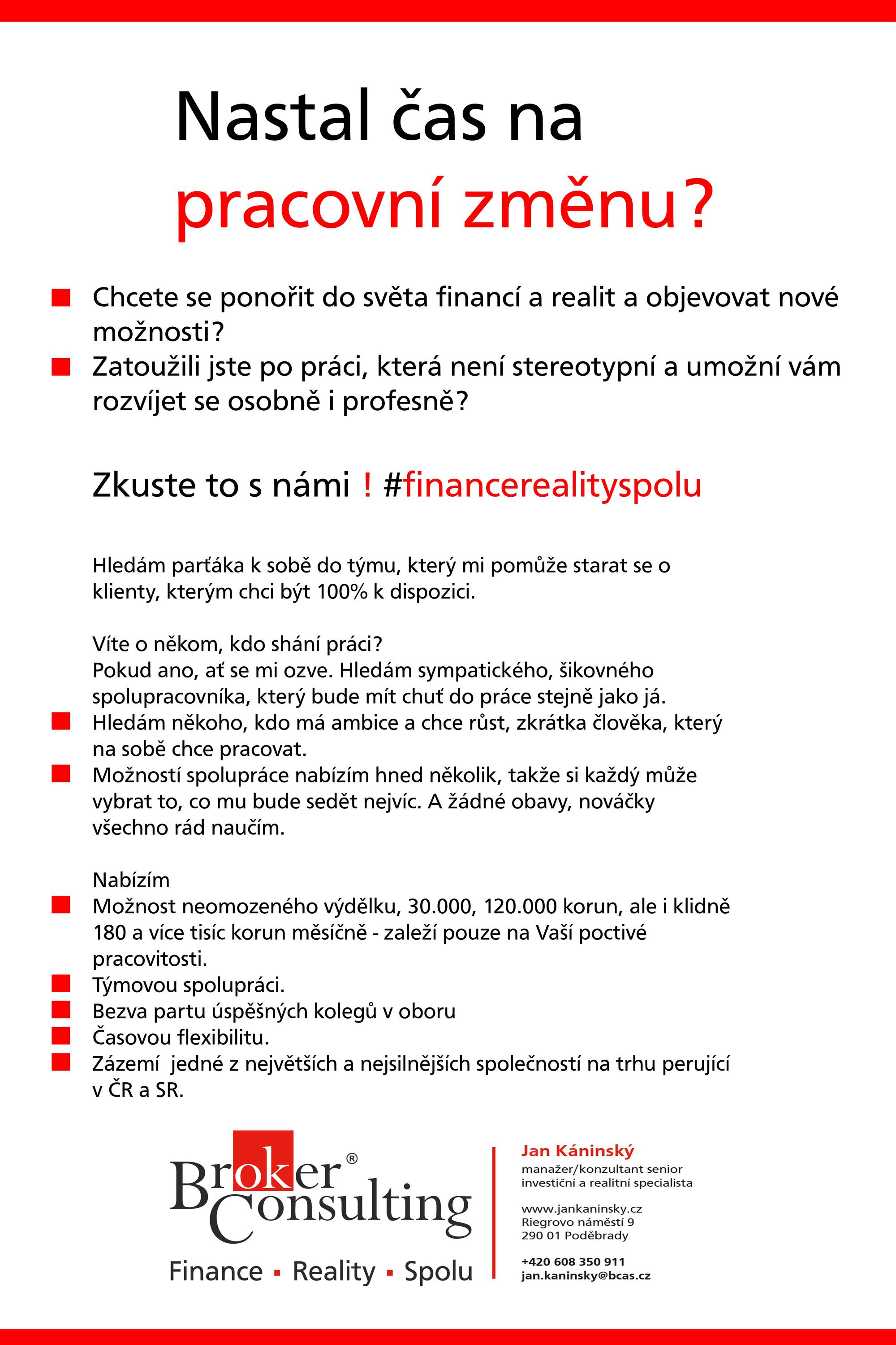 Jan Káninský - Finance Reality Spolu foto 4