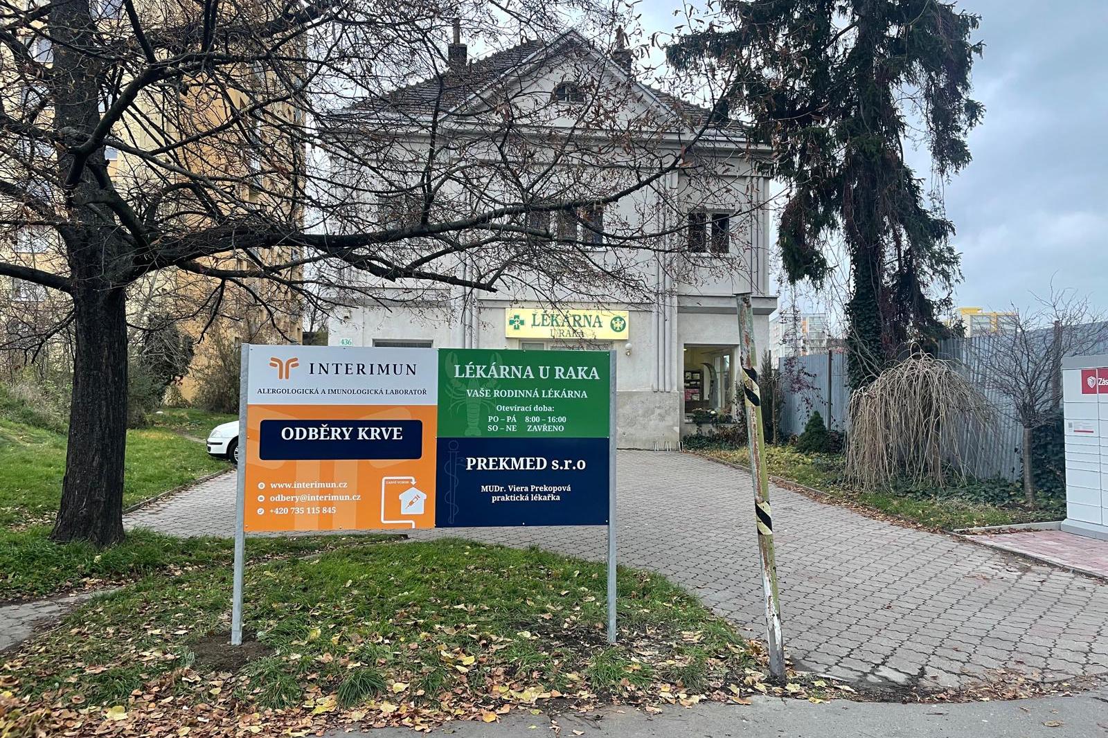 INTERIMUN s.r.o. - Odběrová místnost
