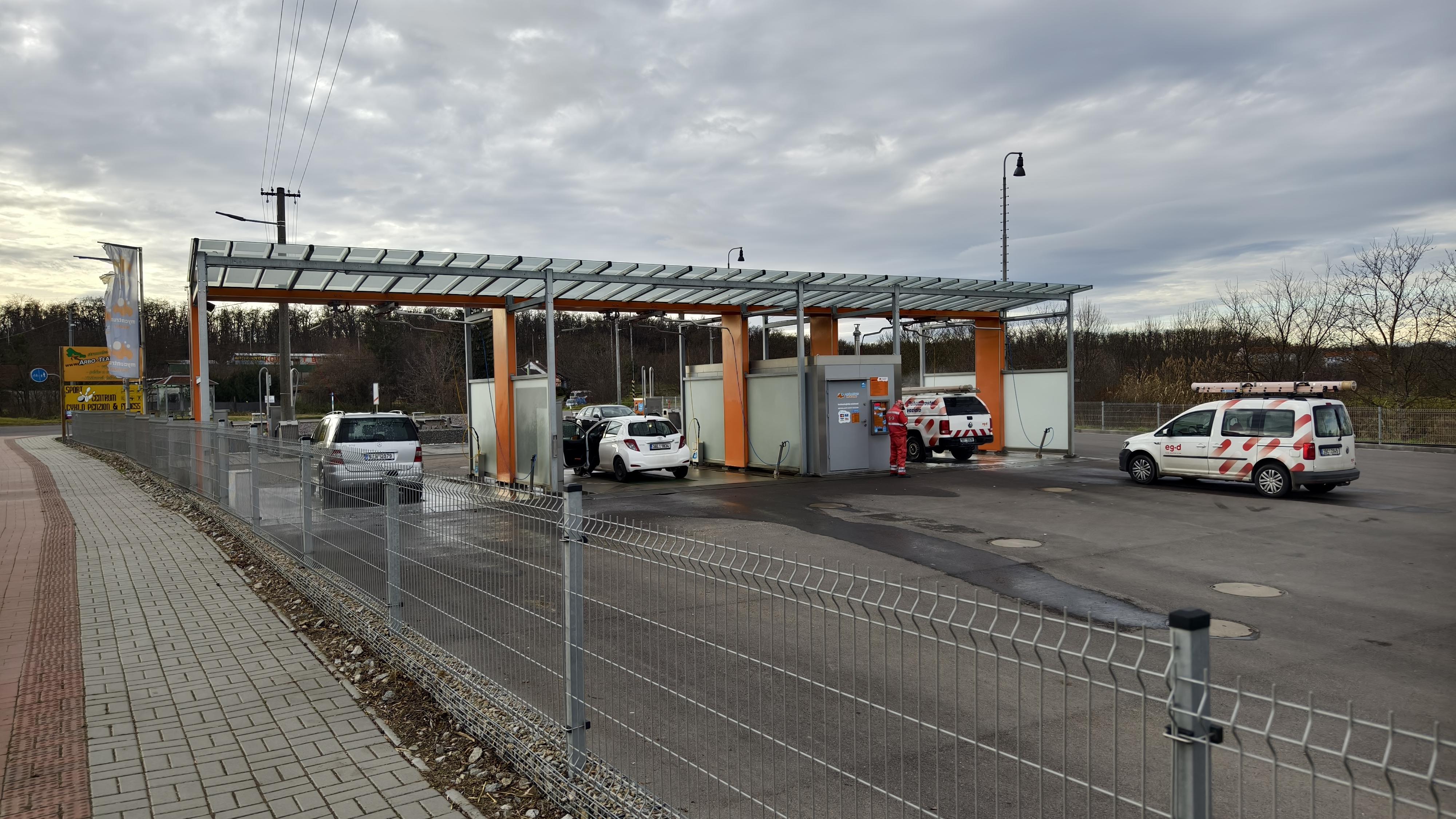 Automyčka Hrušovany nad Jevišovkou