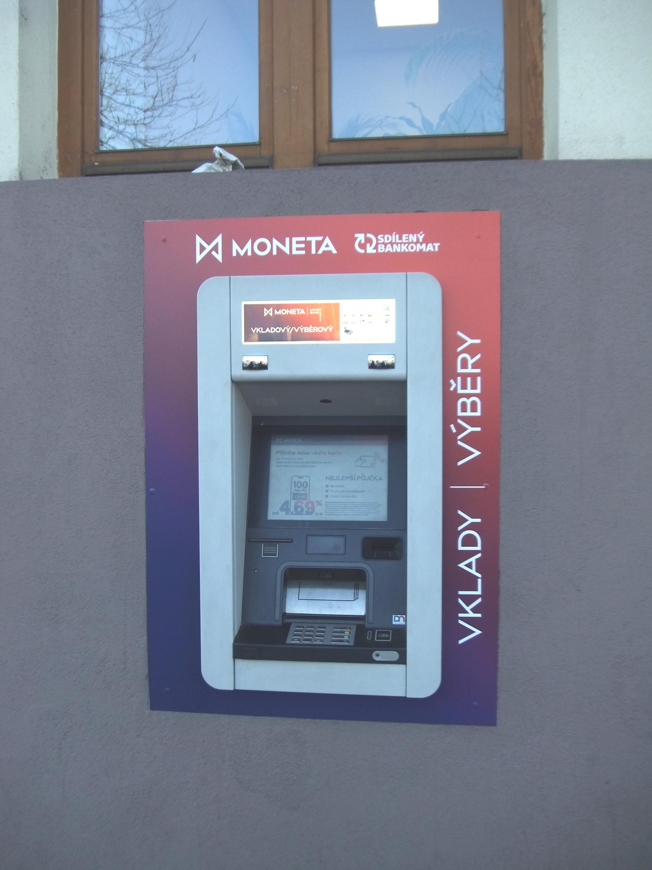 Bankomat MONETA Money Bank vkladový foto 3
