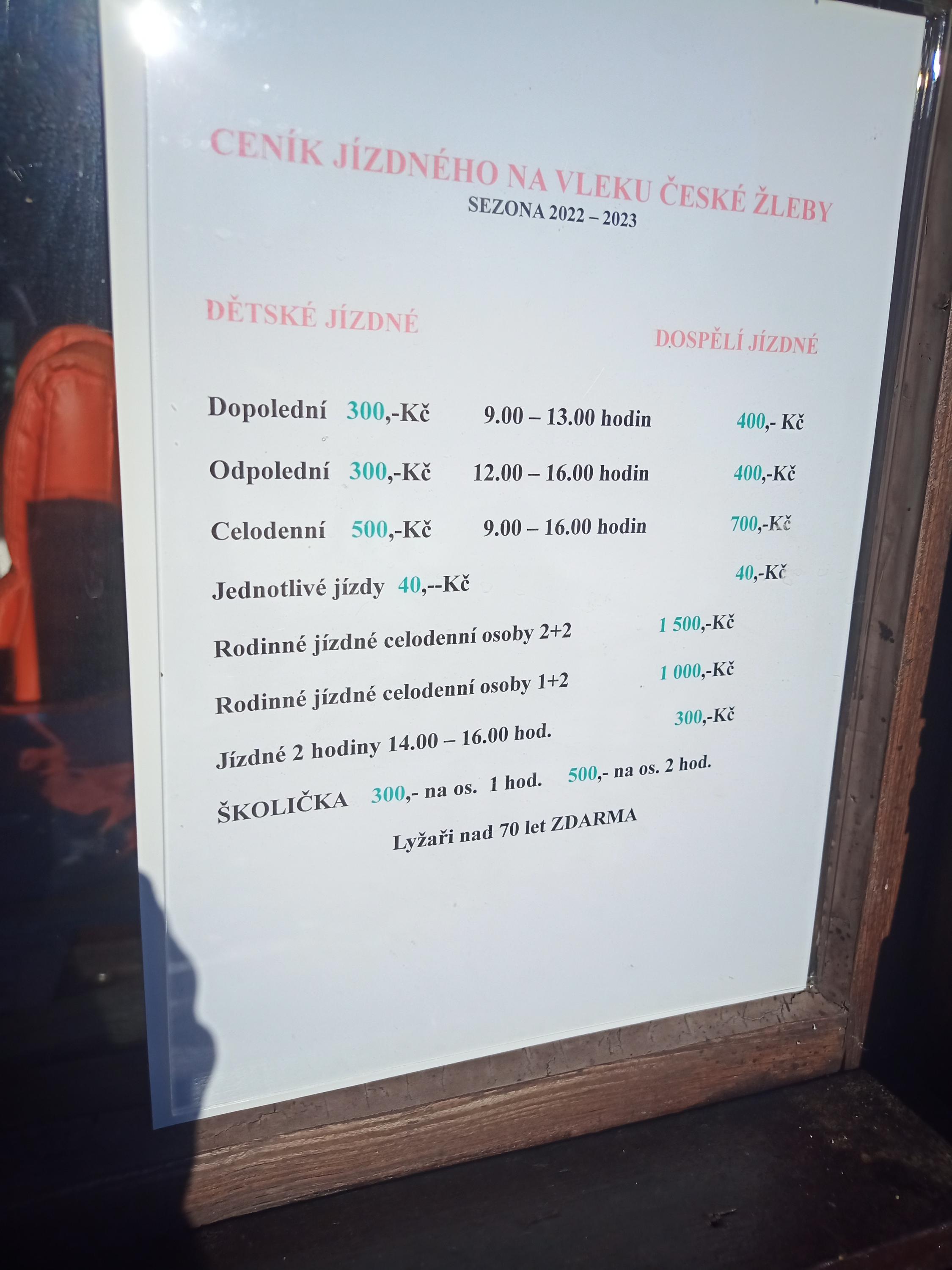 Lyžařský areál České Žleby foto 6