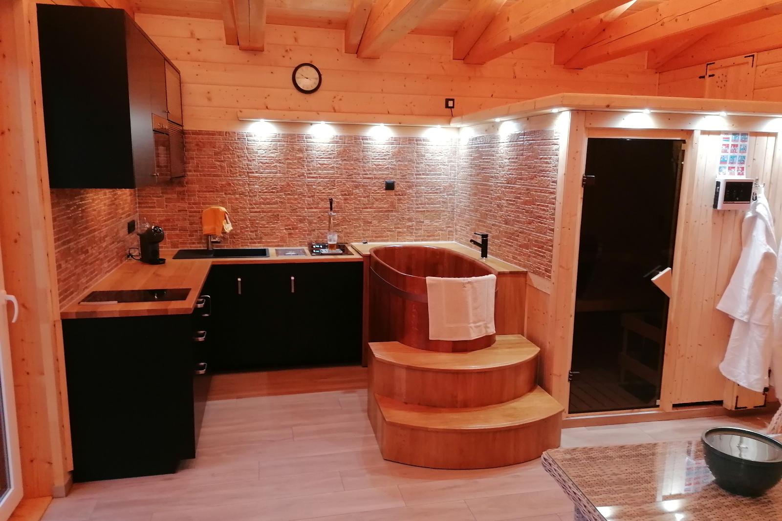 Wellness apartmán Čtyřlístek
