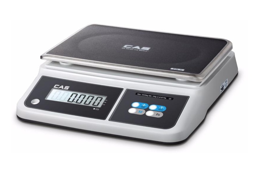 Stolní váha CAS PR2-D s váživostí do 6, 15 či 30kg