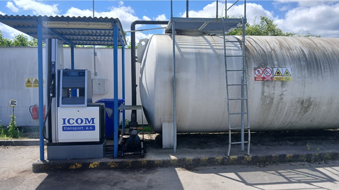 ČSAD - čerpací stanice