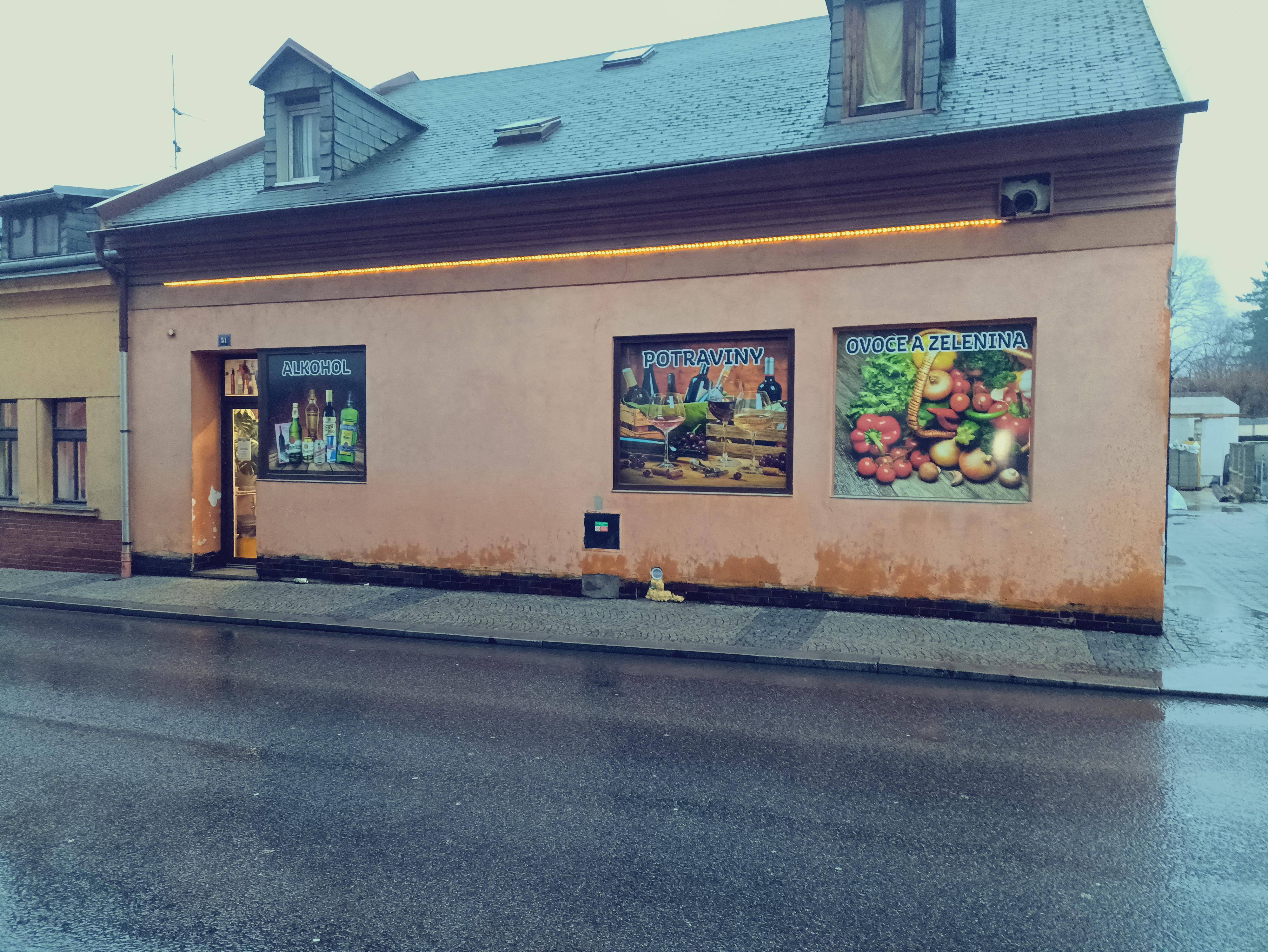 Prodej potravin 5. května