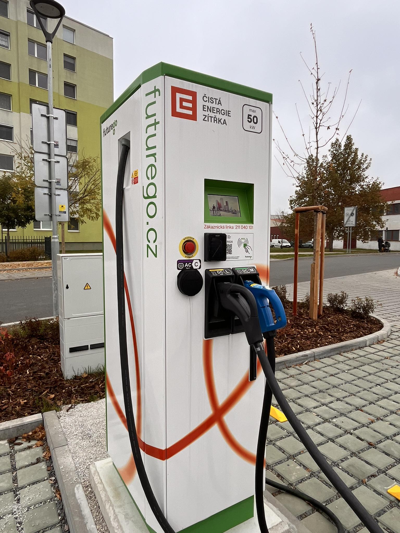 Nabíjecí stanice ČEZ foto 3