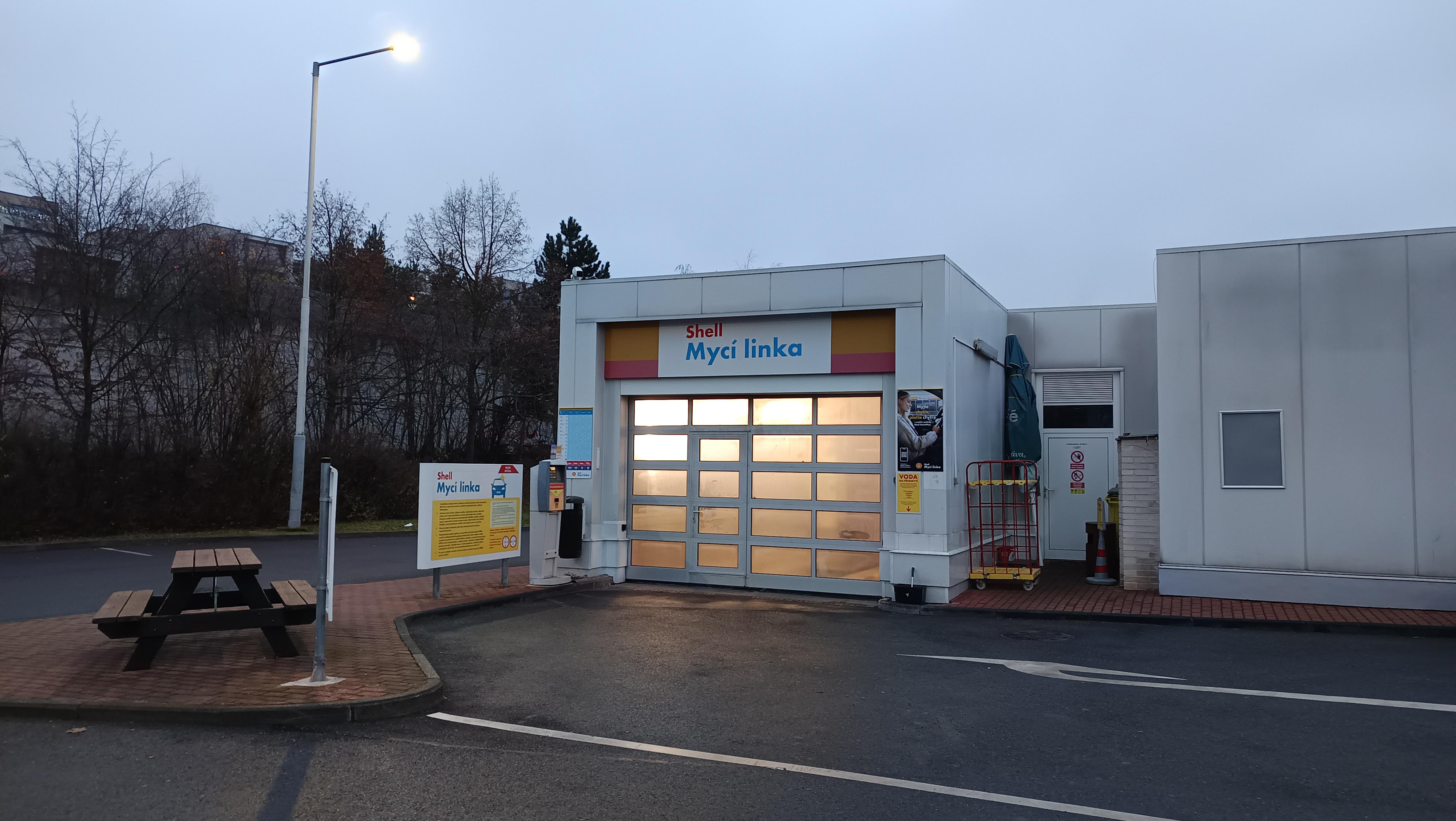 Automyčka Shell